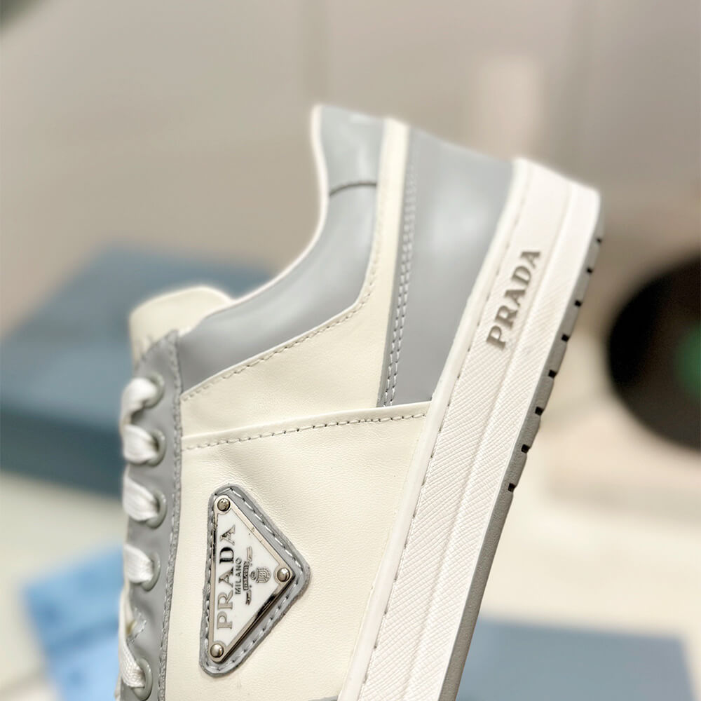 Prada Downtown nappa leather sneakers - Top Club
