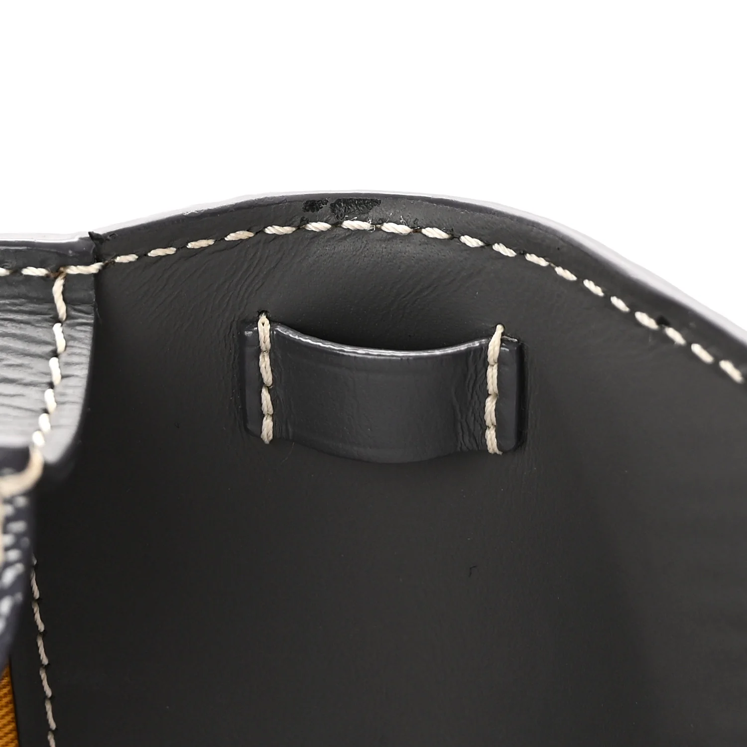 Goyardine Monte Carlo Bois Clutch With Strap Gray - Top Club