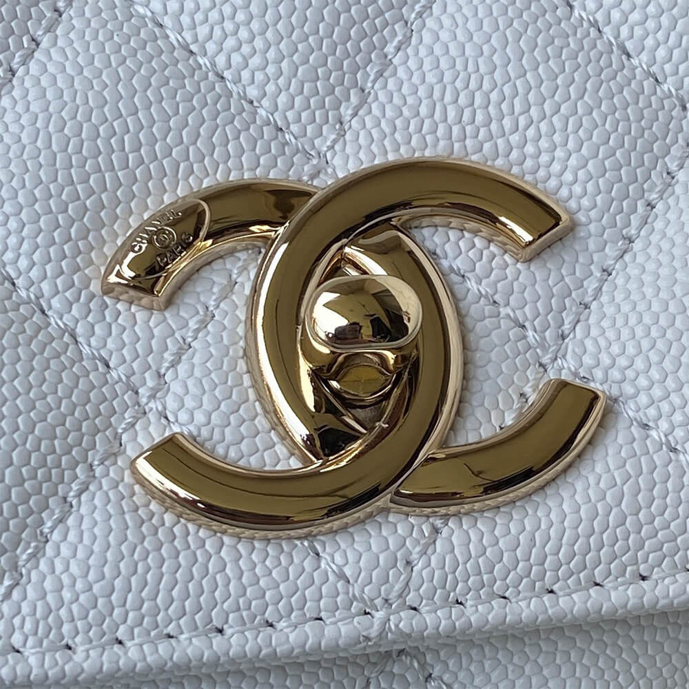 CHANEL Large Flap Bag With Top Handle(high-end grade) - Top Club