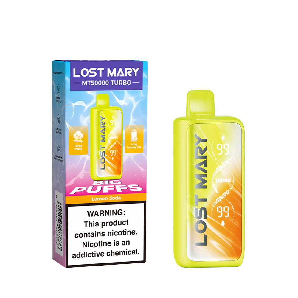 LOST MARY MT50K Turbo Rechargeable Disposable Vape (All Flavours)