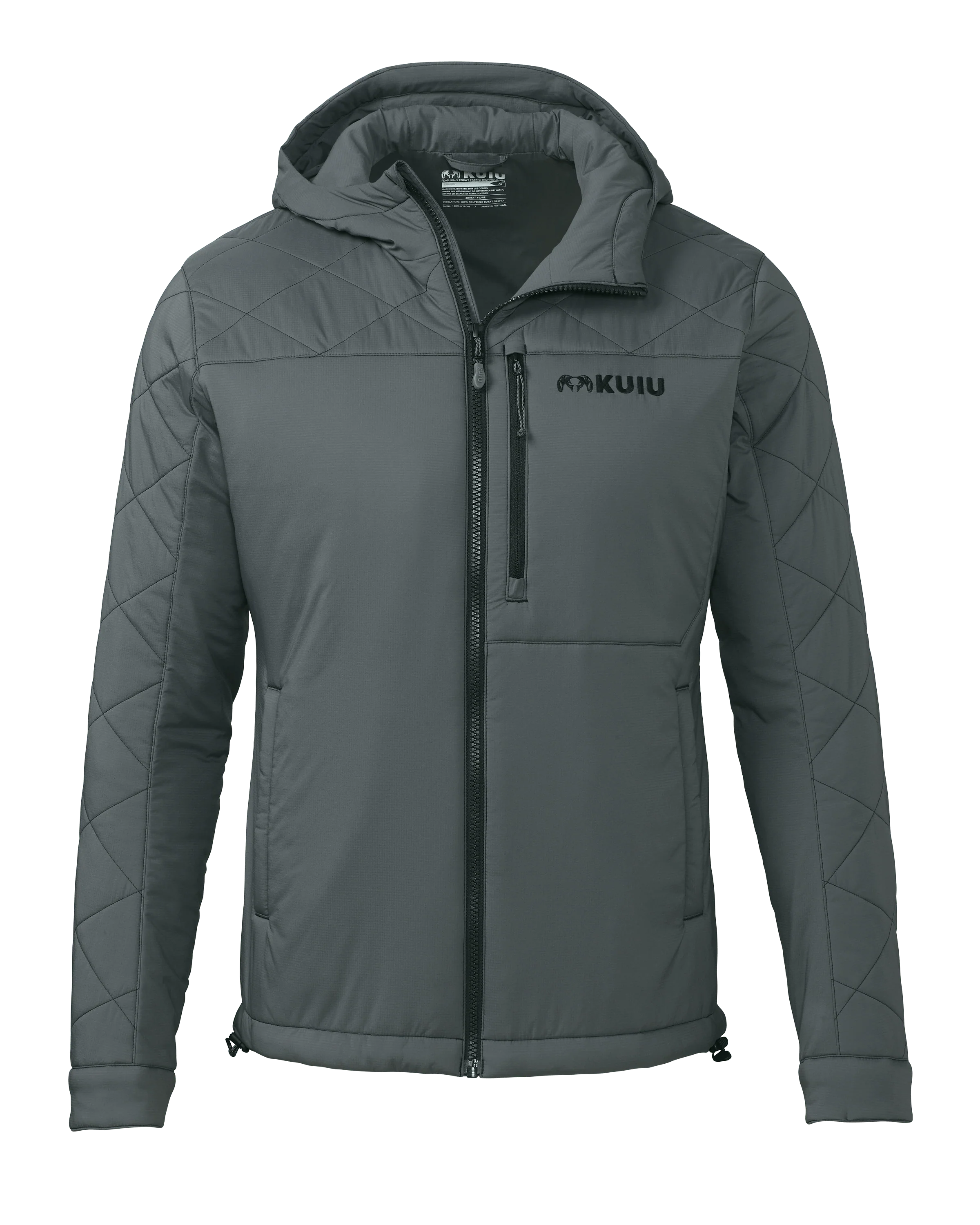 Outlet Granby Hooded Jacket | Gunmetal