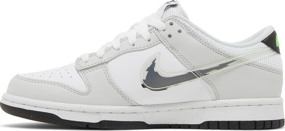 Dunk Low GS  Glitch Swoosh  DV3033-001 - Sneaker Replica Workshop