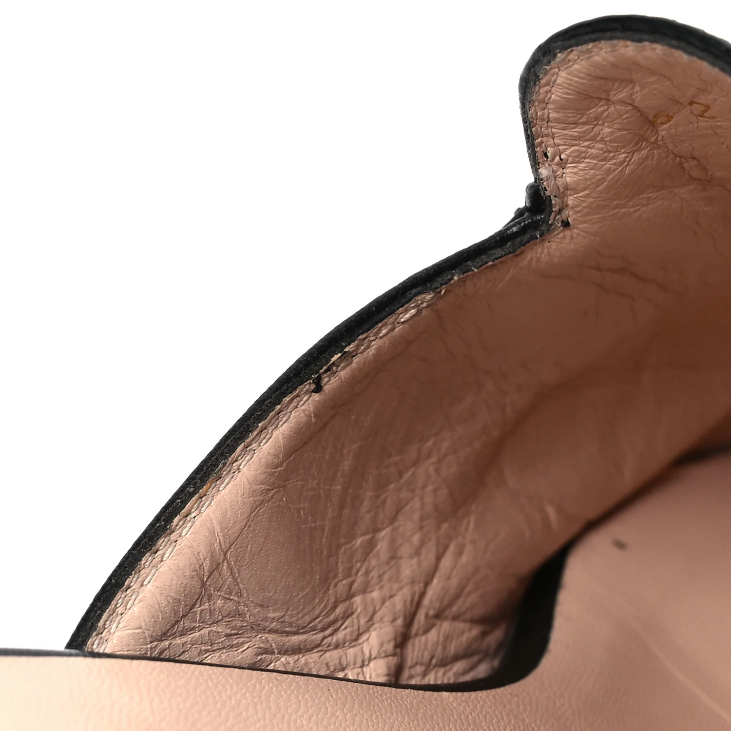 Calfskin Womens Princetown Slippers 35.5 Black - Top Club