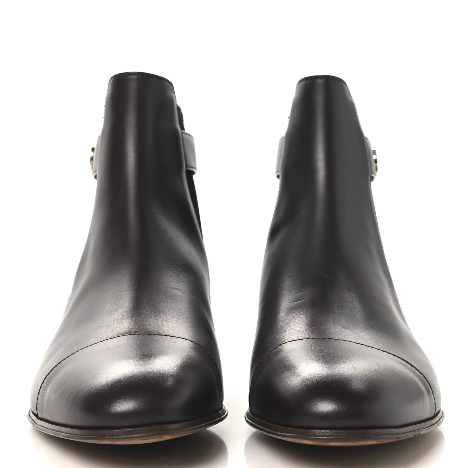 Calfskin Mens Blondie Chelsea Ankle Boots 8 Cocoa - Top Club
