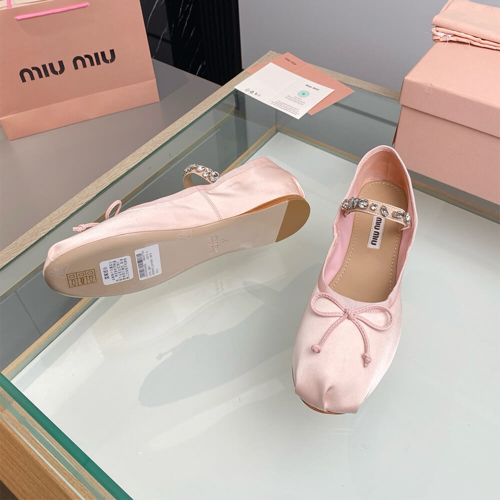 MiuMiu Satin ballerinas - Top Club