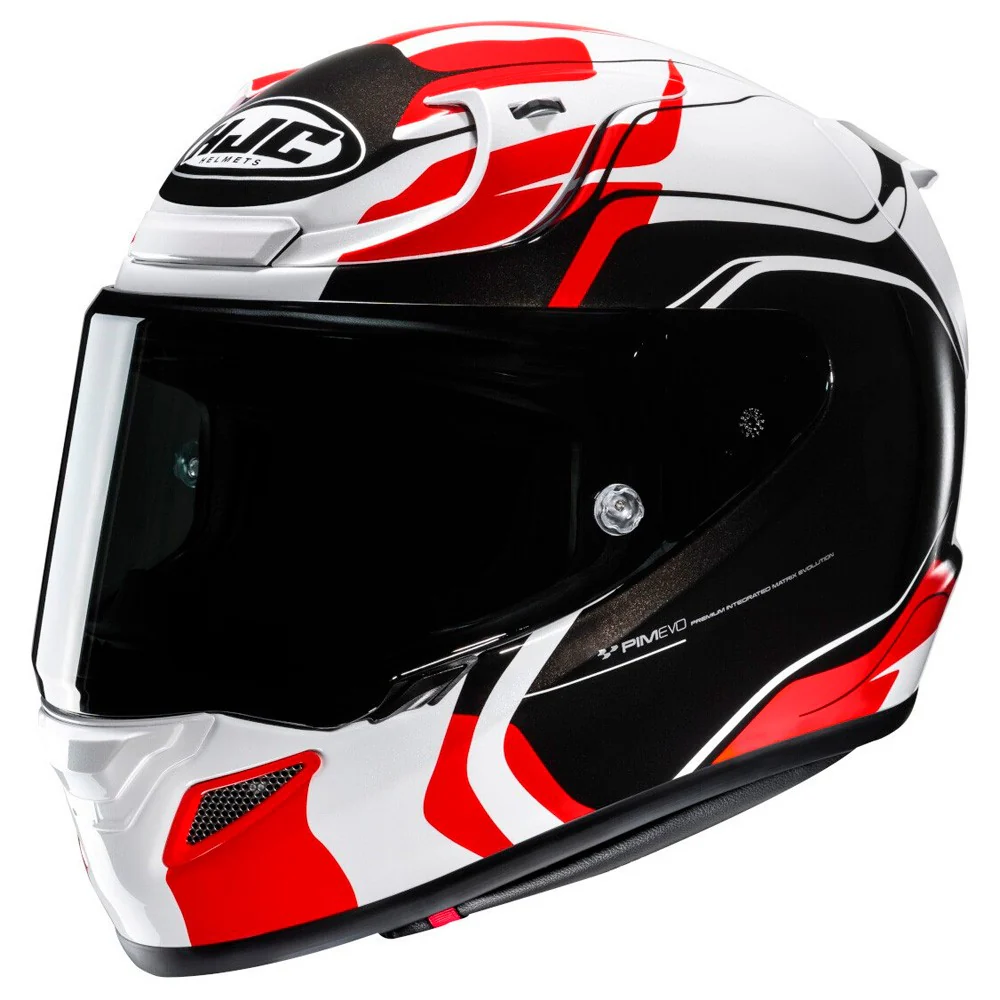 HJC RPHA 12 LAWIN HELMET - WHITE / RED / BLACK