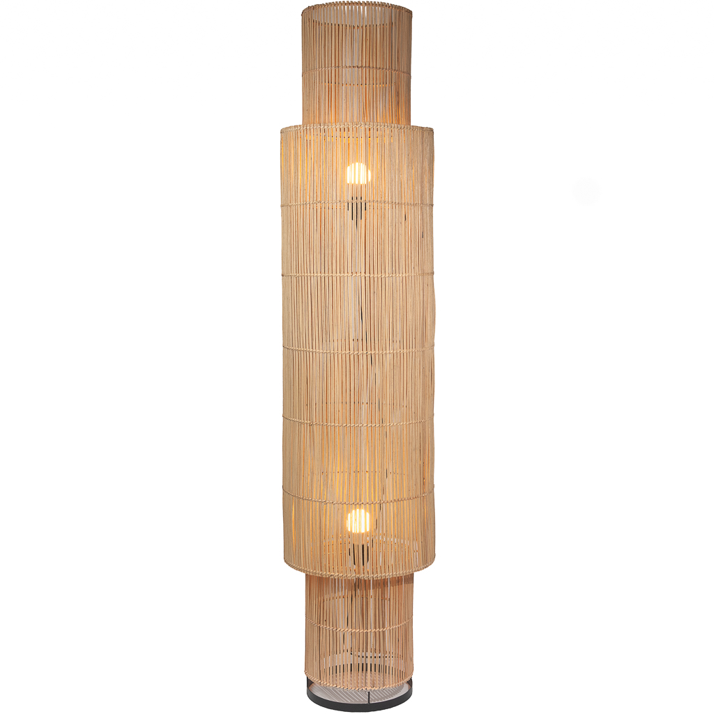 Vloerlamp Rotan Dinding