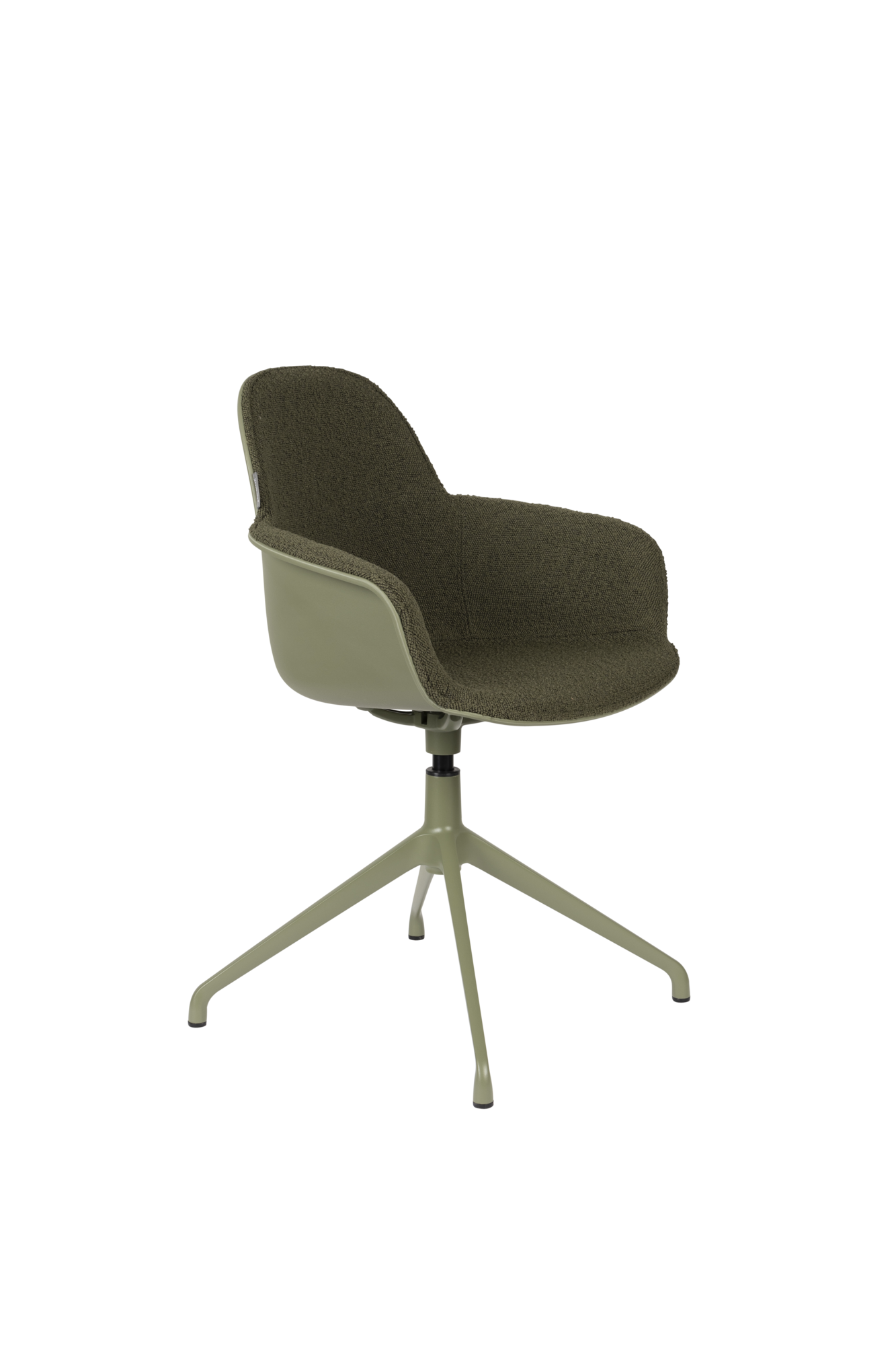 Eetkemerstoel Albert Kuip Swivel  groen