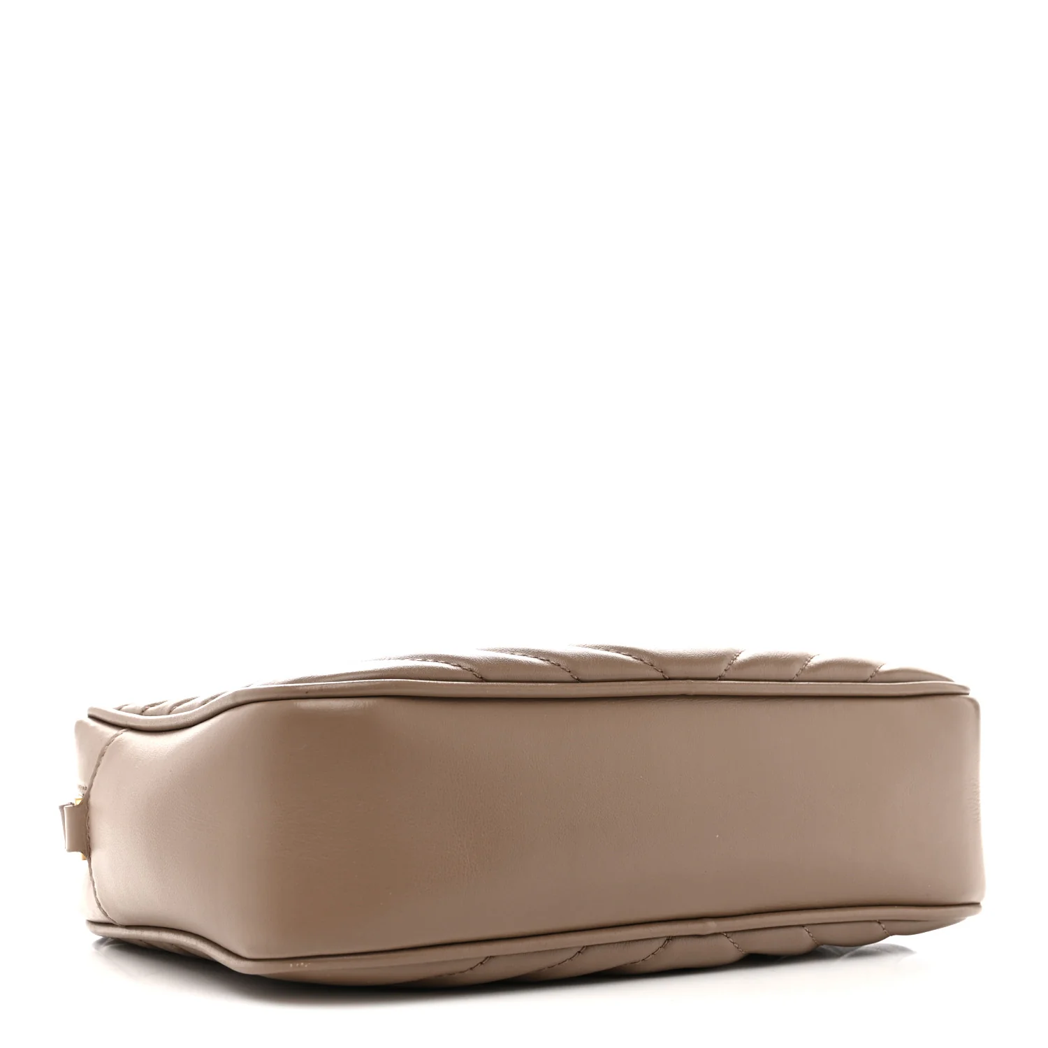 Calfskin Matelasse Monogram Lou Camera Bag Dark Beige - Top Club