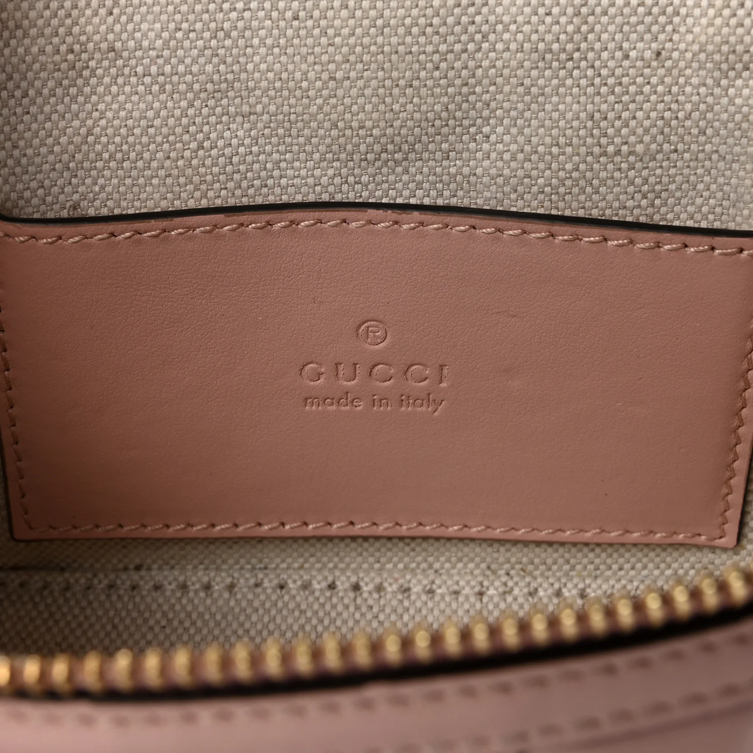 Calfskin GG Matelasse Mini Top Handle Bag Perfect Pink - Top Club