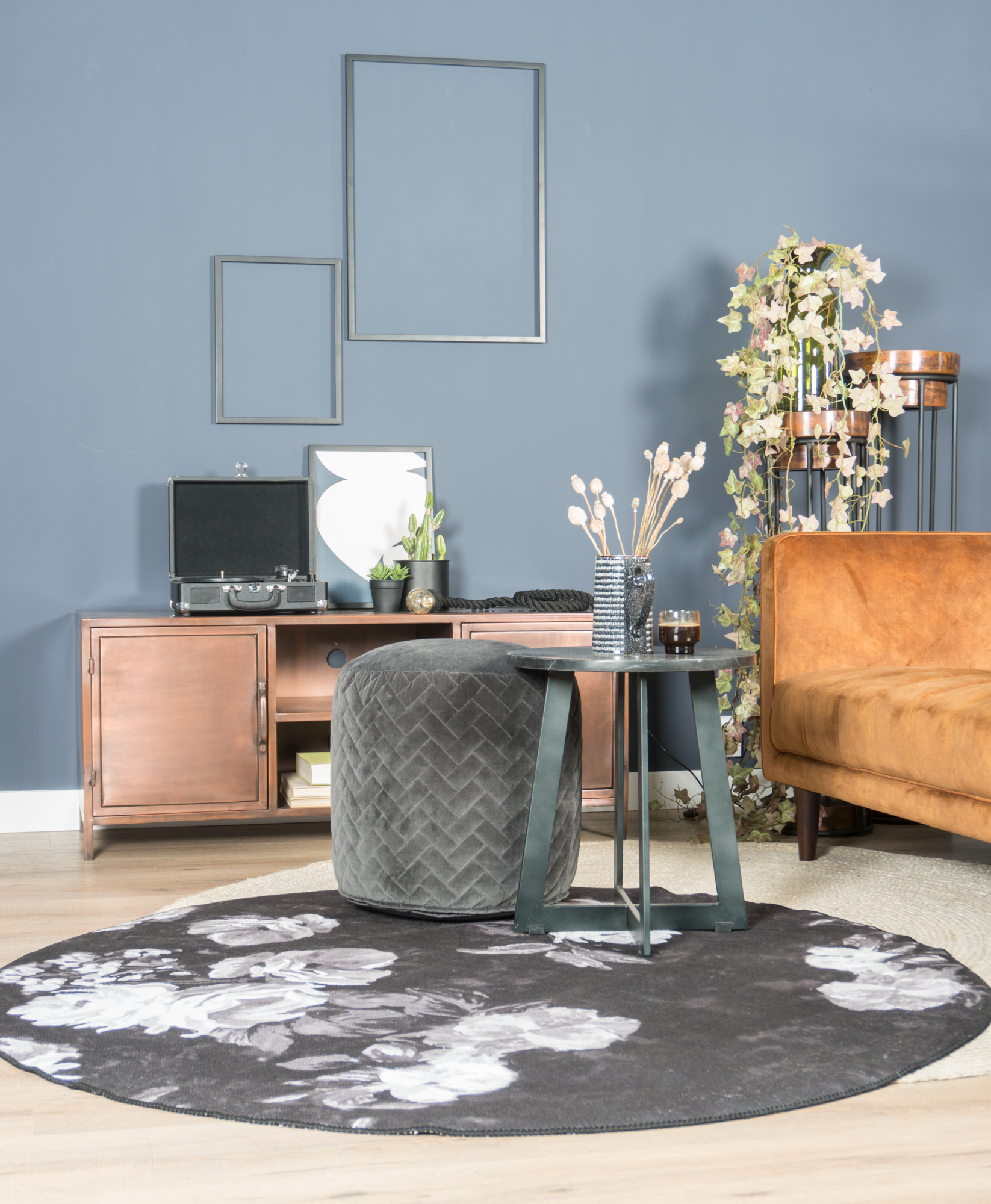 Vloerkleed Mo Rond ø120 cm