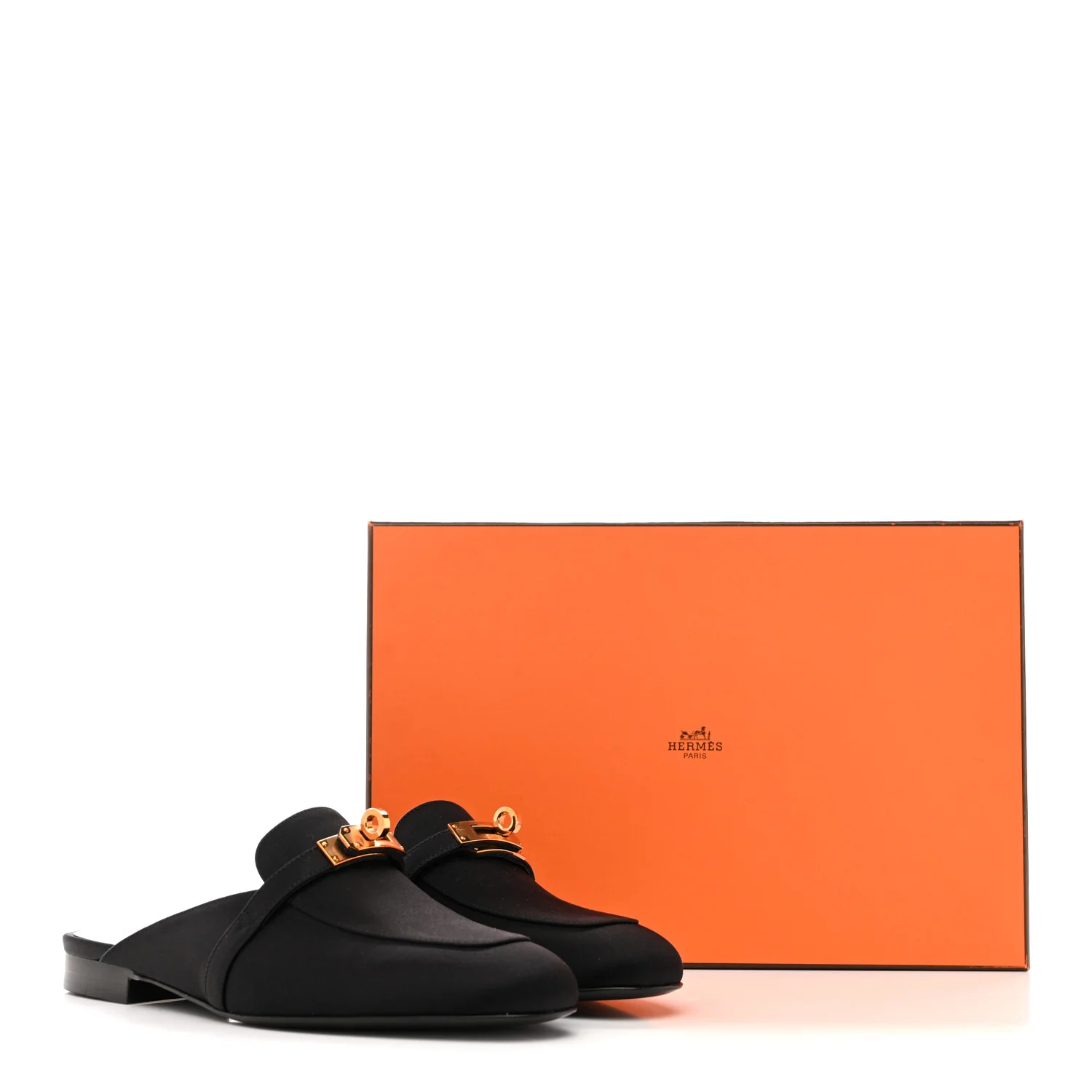 Satin Oz Mules 36.5 Black - Top Club