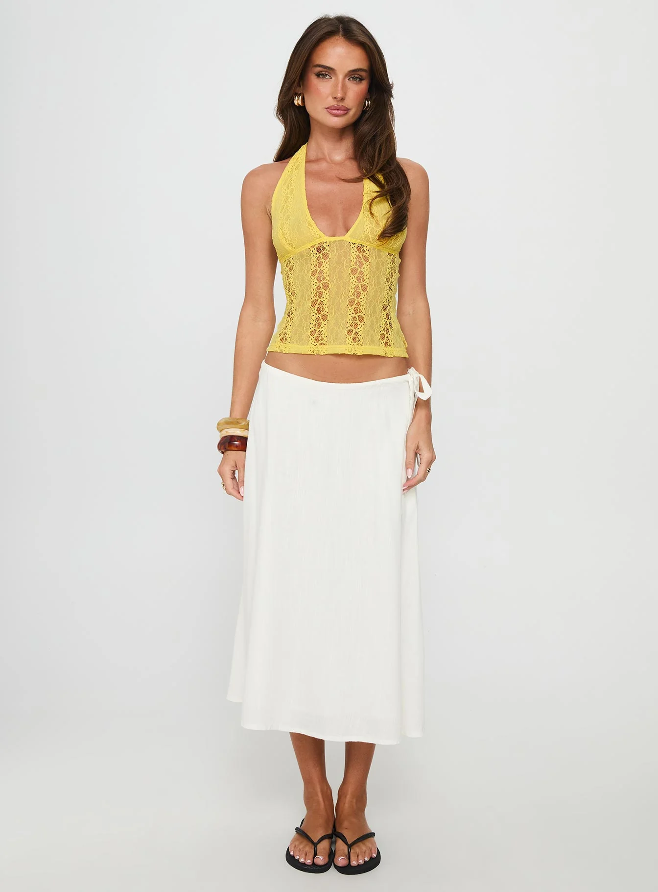 Cruizer Halter Top Yellow