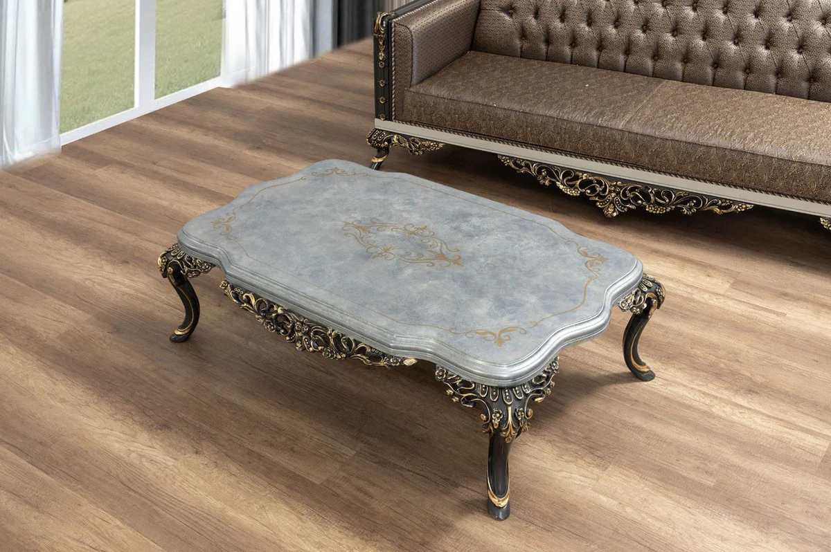 Luxury coffee table gold Ø 70 x H. 40 cm - luxury living room furniture