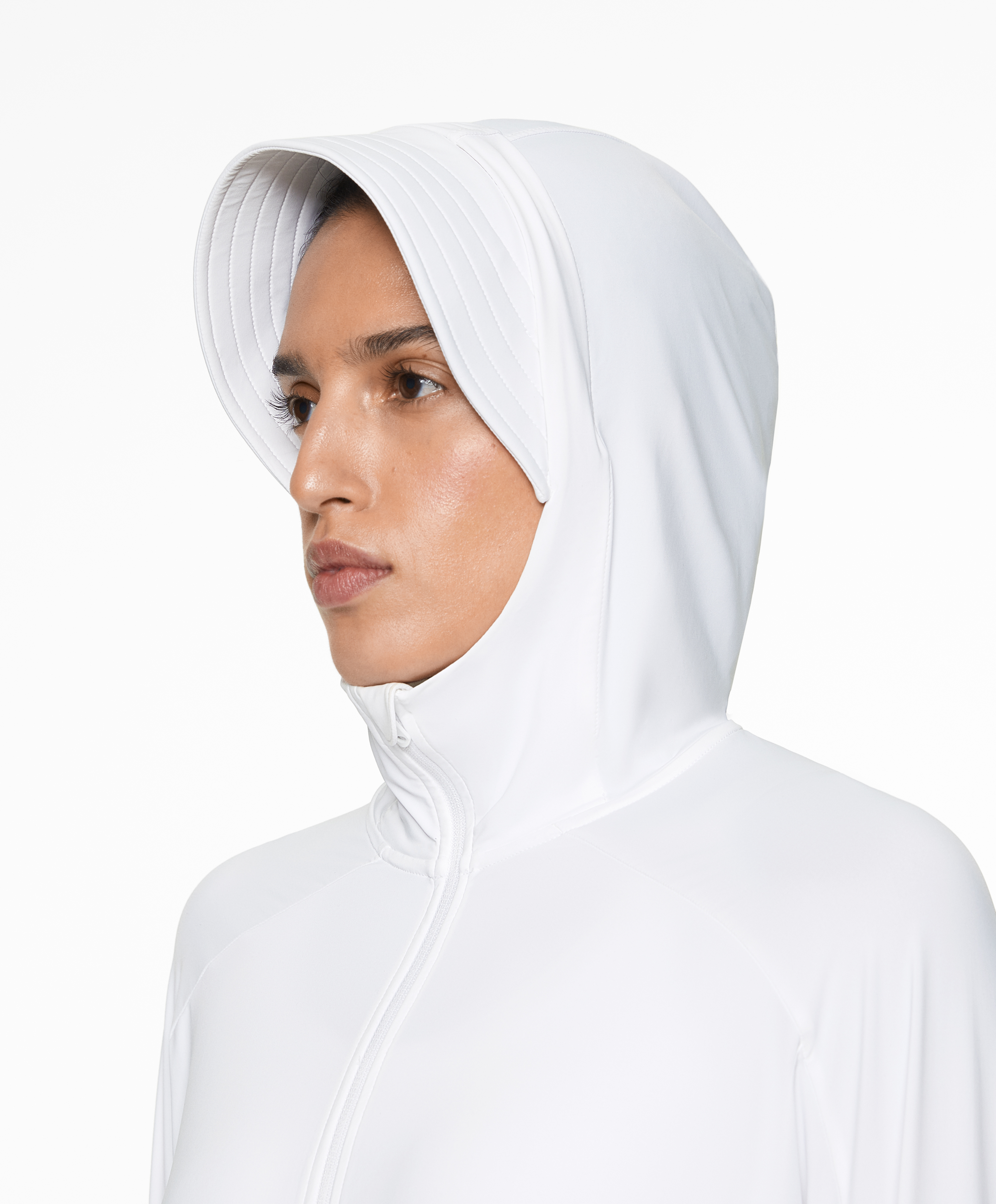 OYSHO Cool-touch hooded technical jacket