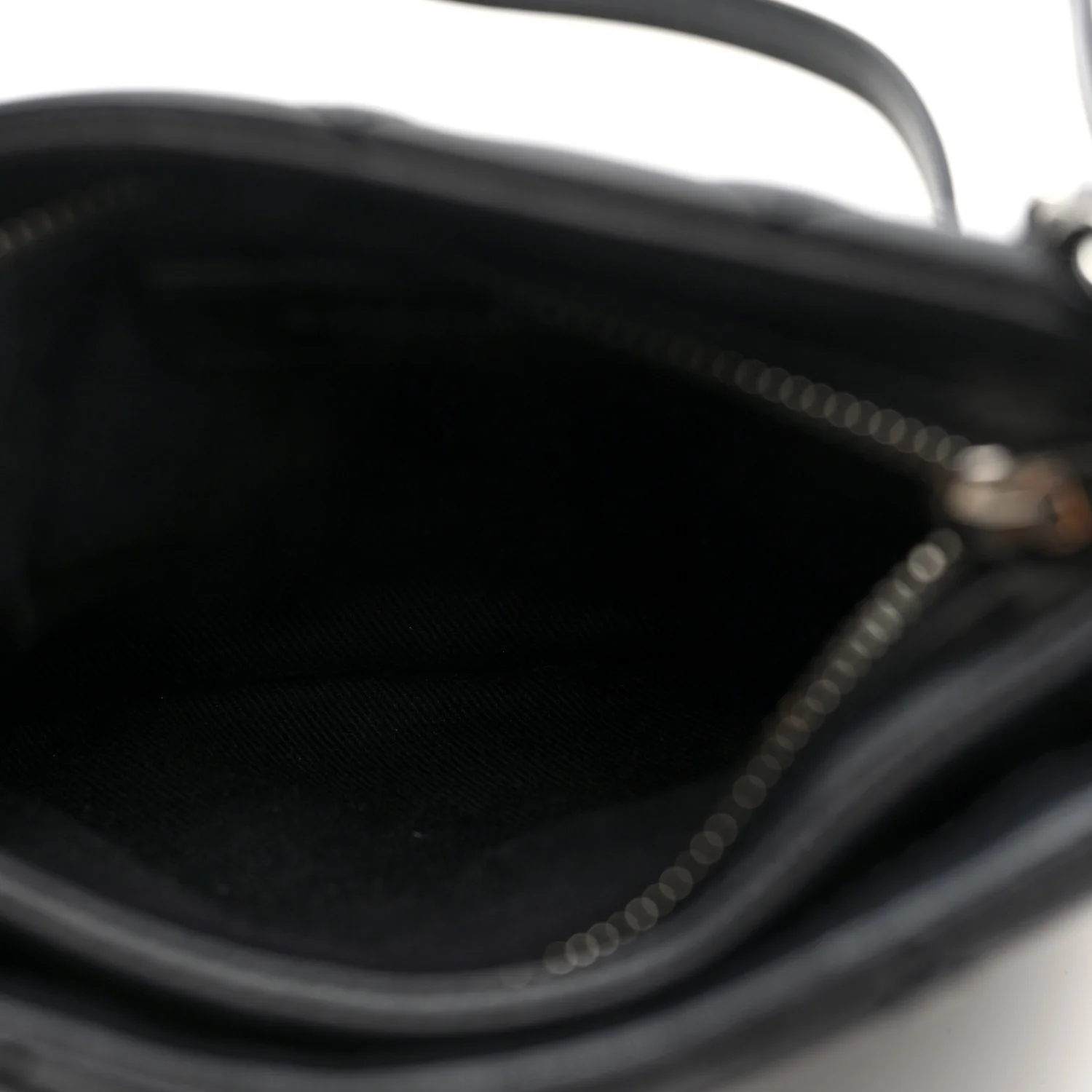 Lambskin Quilted Crossbody Bag Black - Top Club