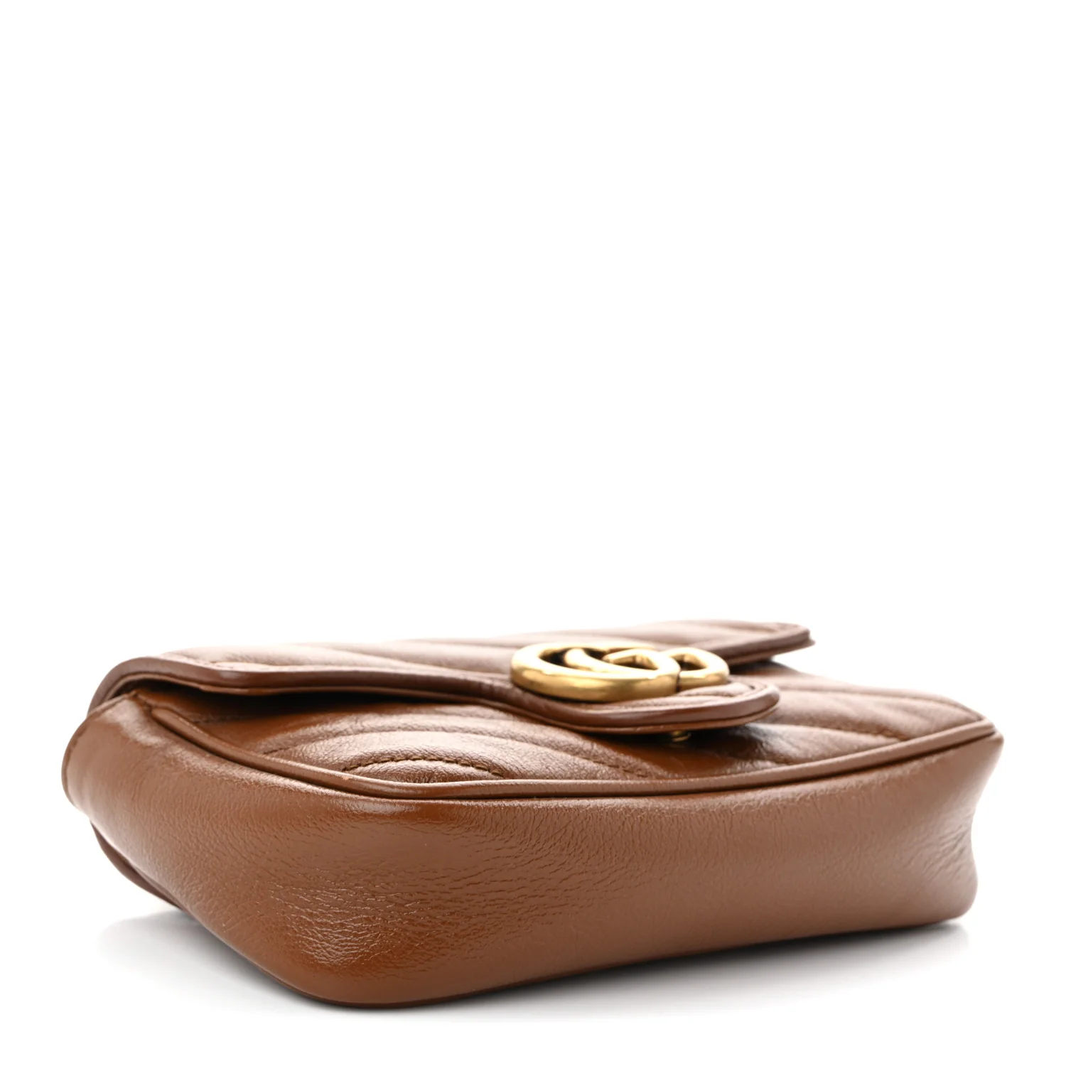 Azalea Calfskin Matelasse Diagonal Super Mini GG Marmont Shoulder Bag Cuir - Top Club