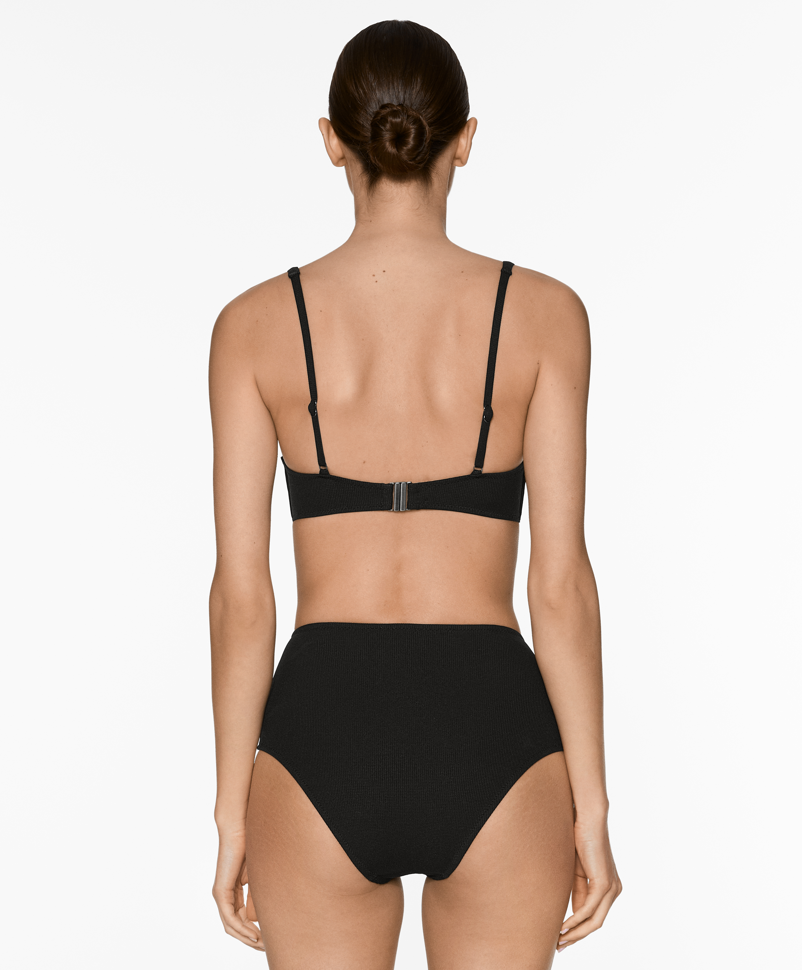 OYSHO High rise piqué bikini briefs