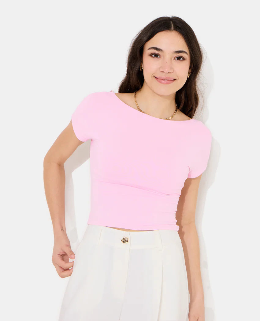 Pimkie Top court dos ouvert