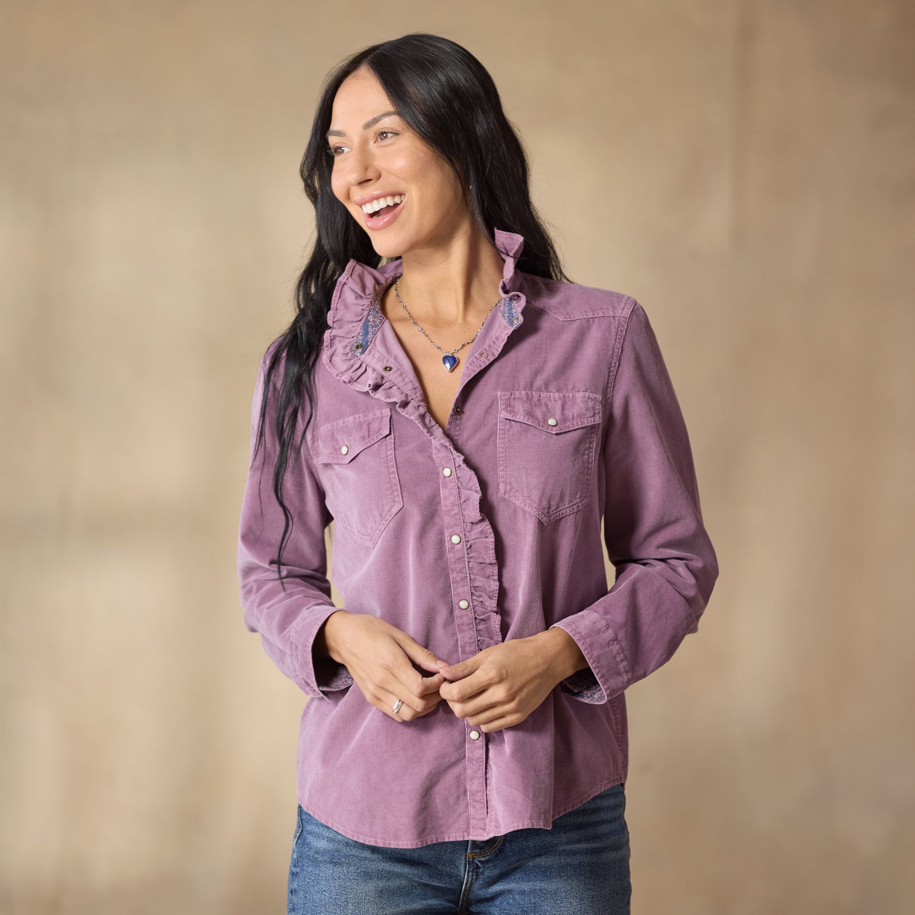 Ombeline Corduroy Shirt - Sundance Living