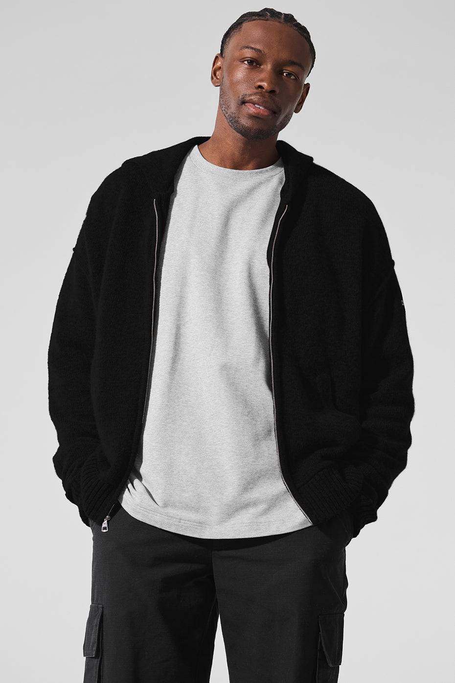 COACH New Class Cashmere Full Zip Hoodie