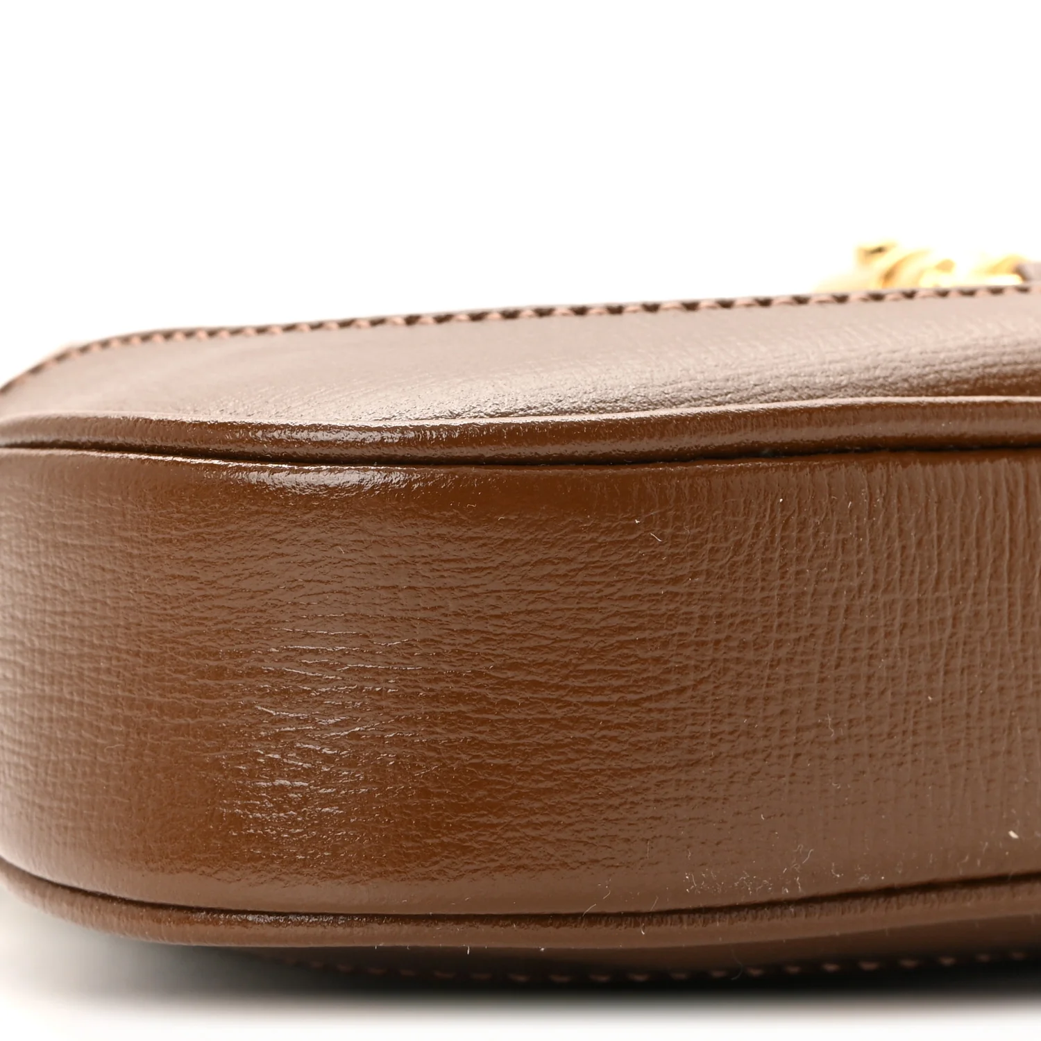 GG Supreme Monogram Azalea Calfskin Web Mini Jackie 1961 Hobo Beige Ebony Brown Sugar - Top Club