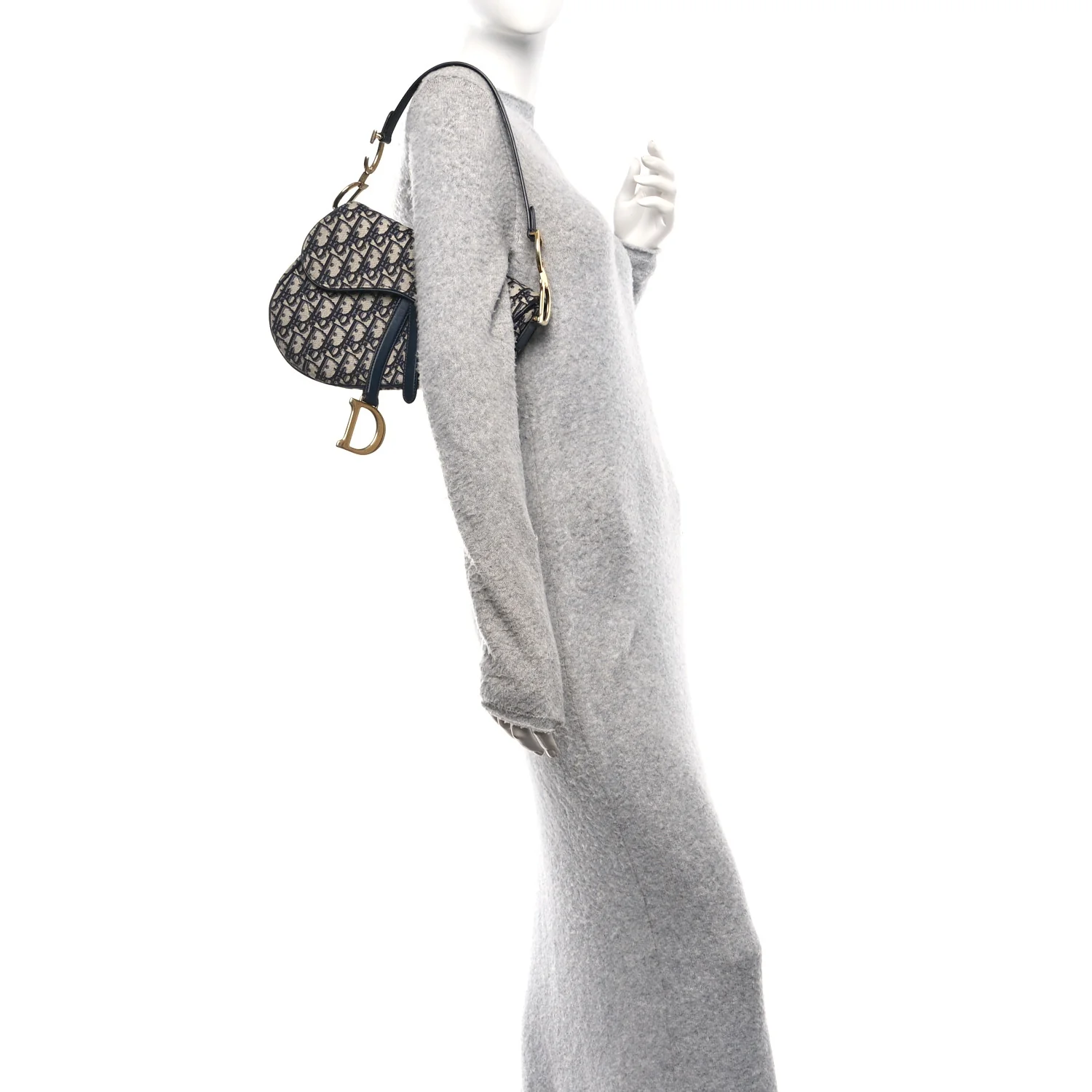Oblique Saddle Bag Blue - Top Club