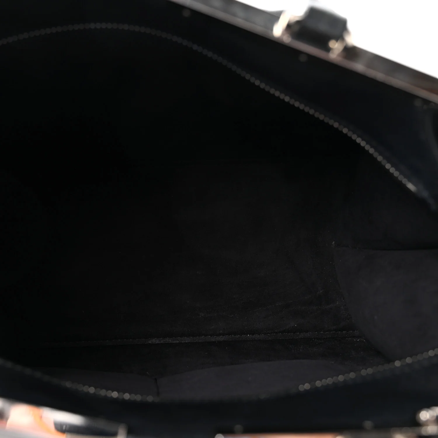 Vitello Dolce Shiny Nappa Petite 3Jours Tote Black - Top Club