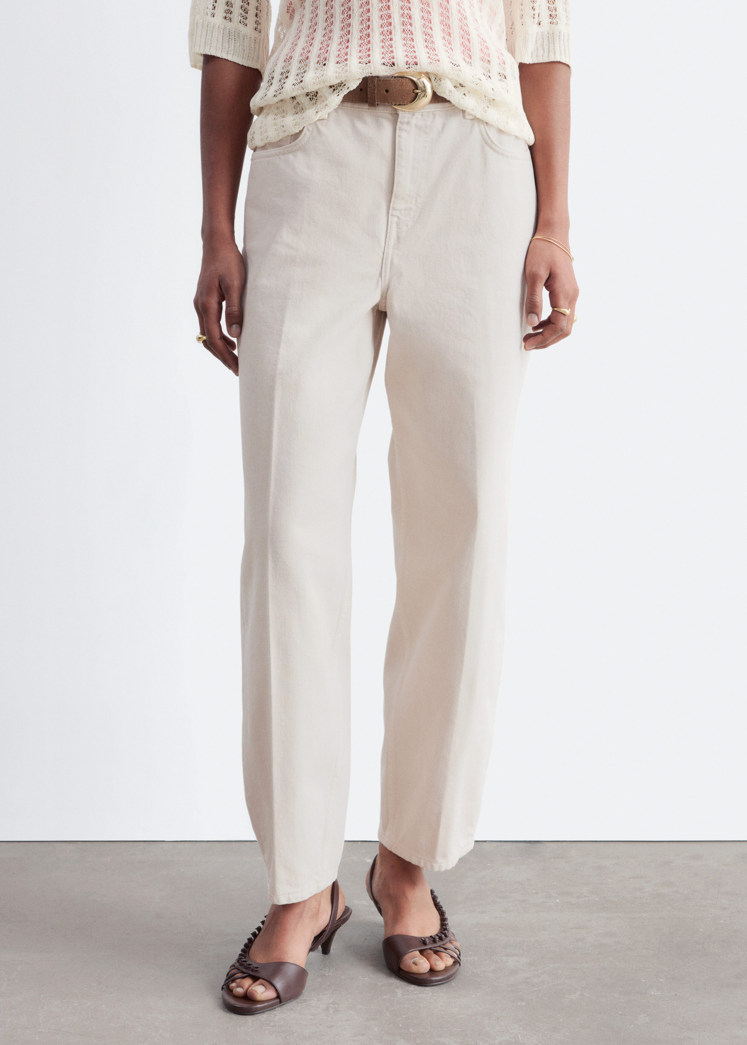& Other Stories TAPERED JEANS