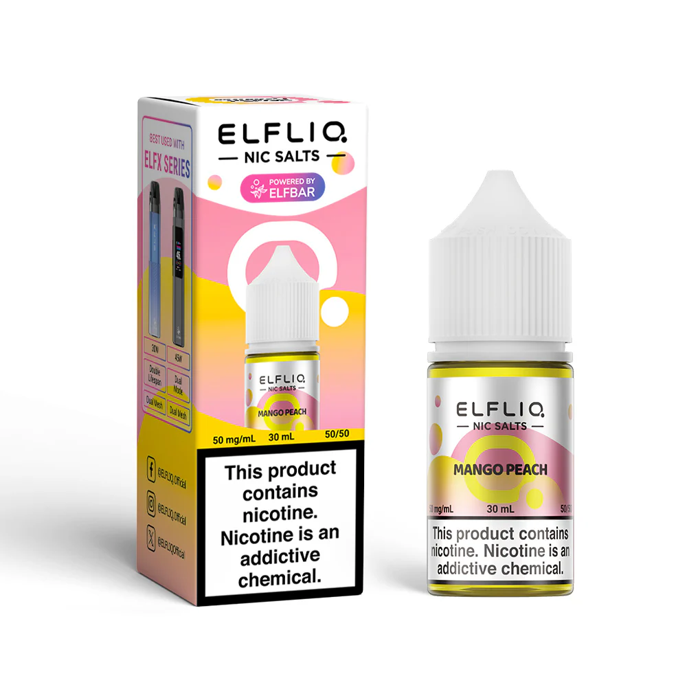 ELFLIQ e-liquidy z solą nikotynową 30 ml