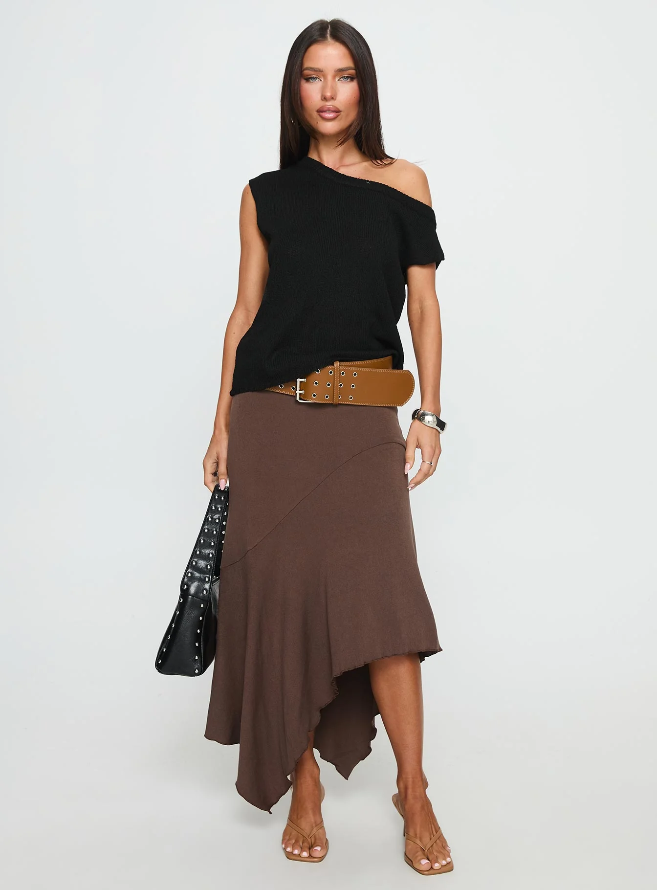 Ashfield Off Shoulder Top Black