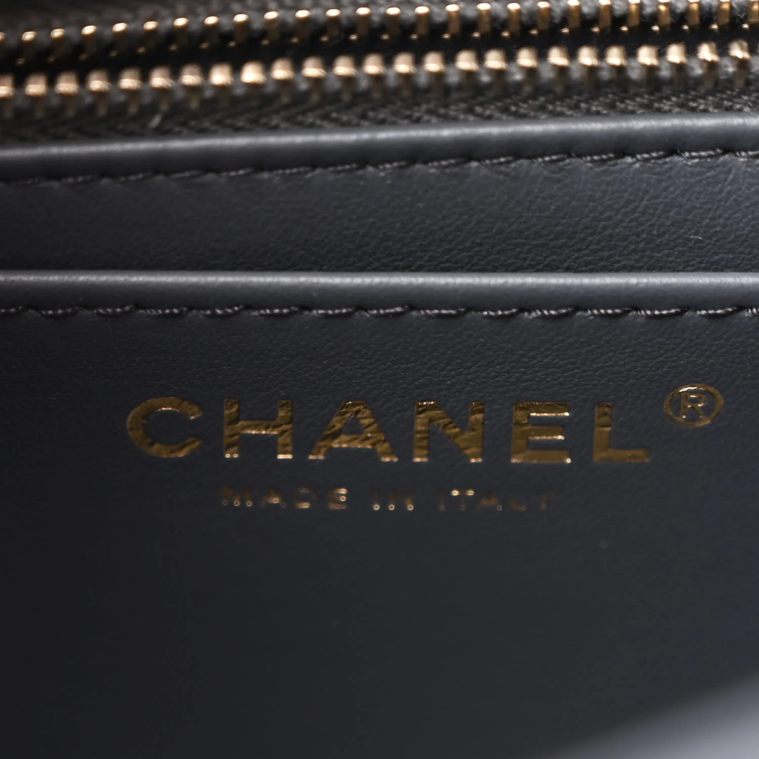 Lambskin Quilted Mini Pearl Crush Flap Dark Grey - Top Club