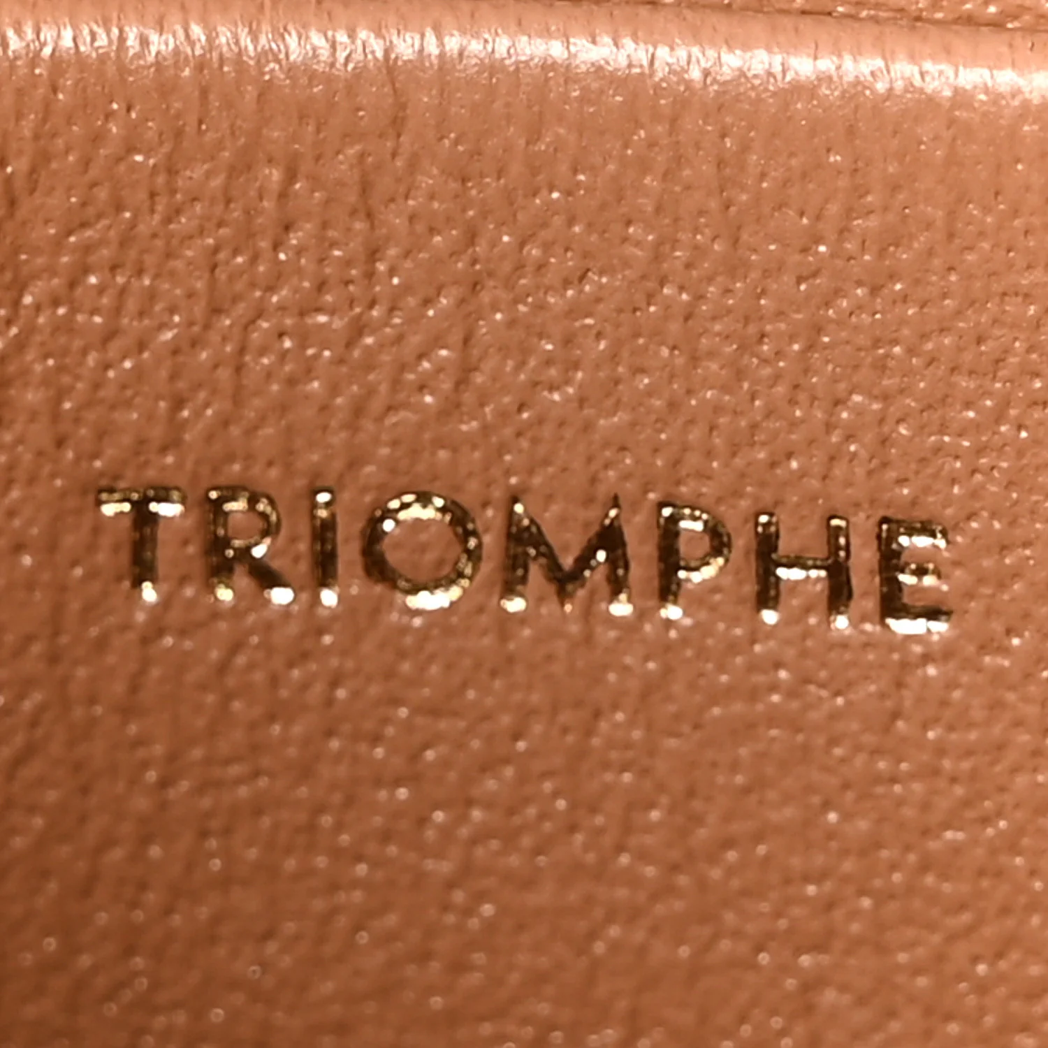 Shiny Calfskin Teen Triomphe Bronze - Top Club