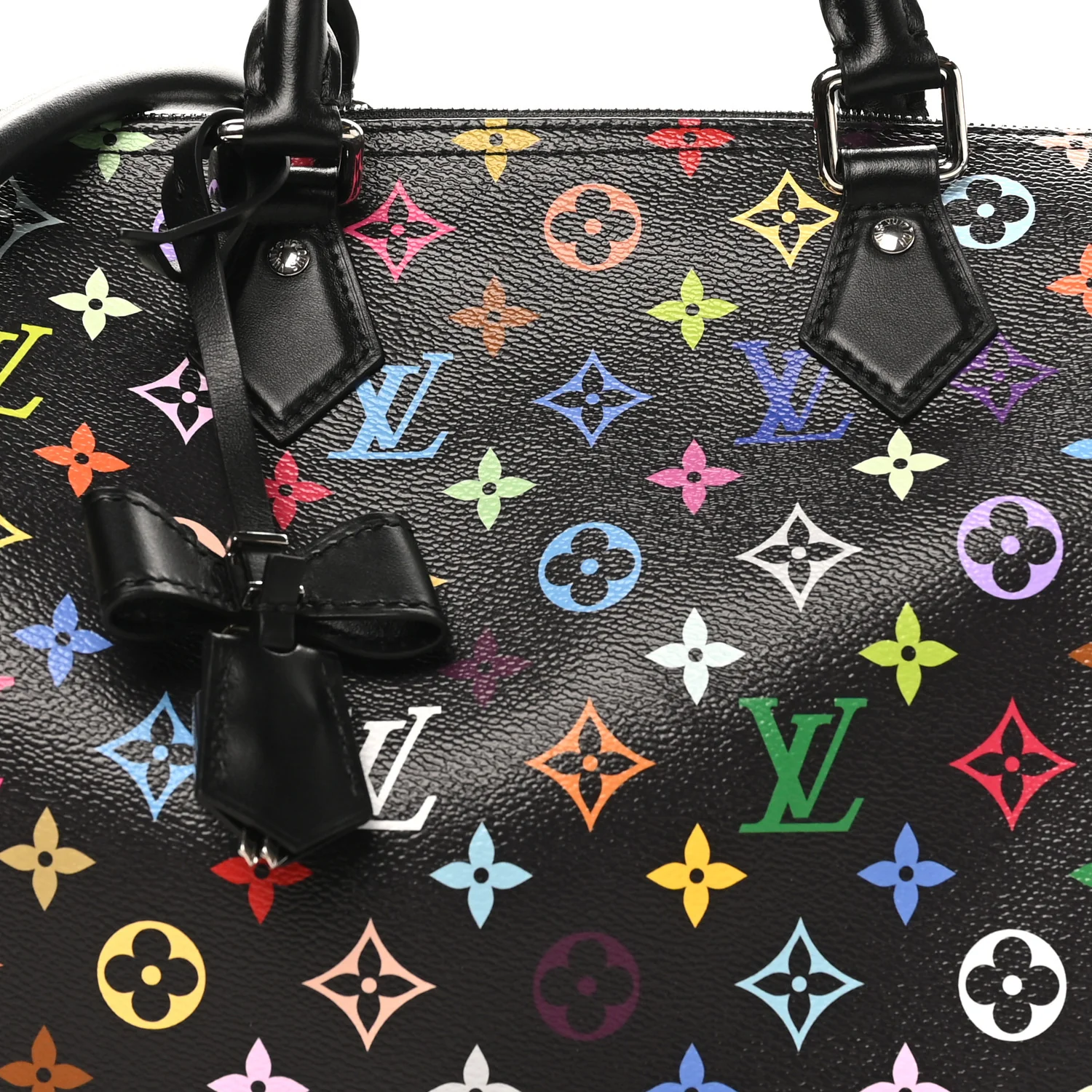 LV X TM Monogram Multicolor Speedy Soft 30 Black - Top Club