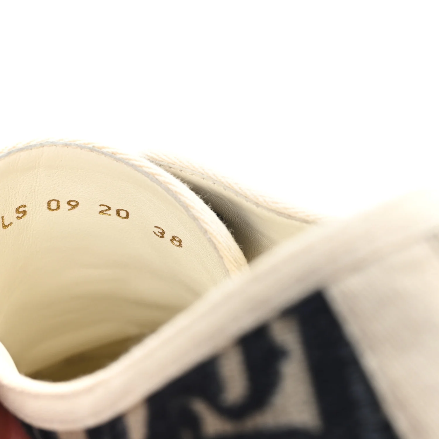 Canvas Oblique Walk'N'Dior Low Top Sneakers 38 Deep Blue - Top Club