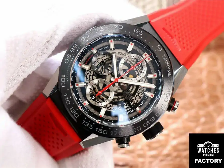 TAG Heuer Carrera CAR2A1Z.FT6050 XF Factory Red Strap