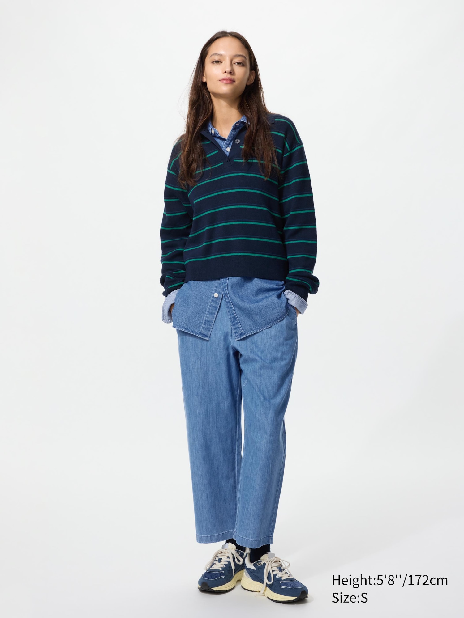 Cotton Relaxed Ankle Pants