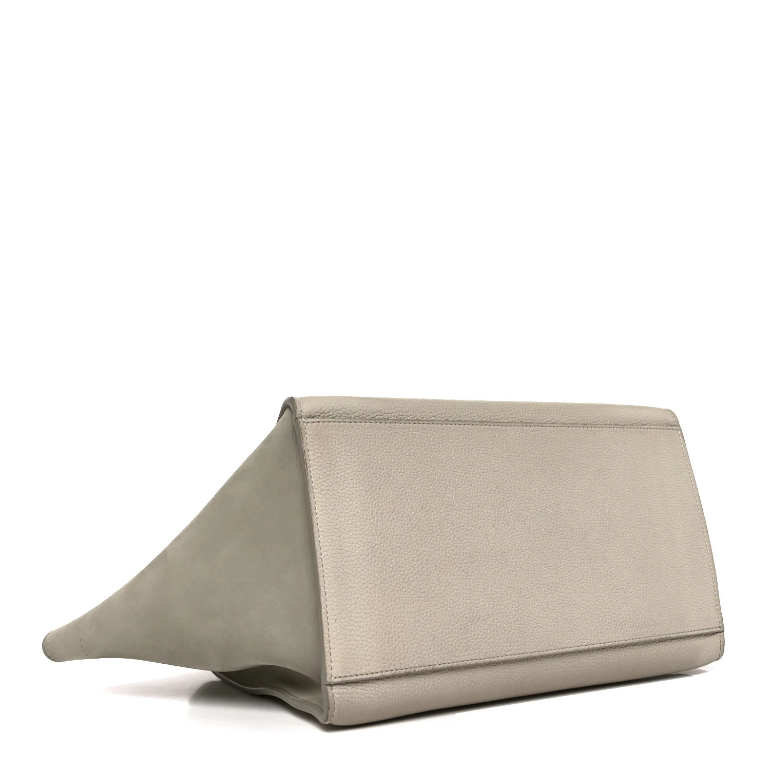 Spazzolato Calfskin Nubuck Small Trapeze Quartz - Top Club