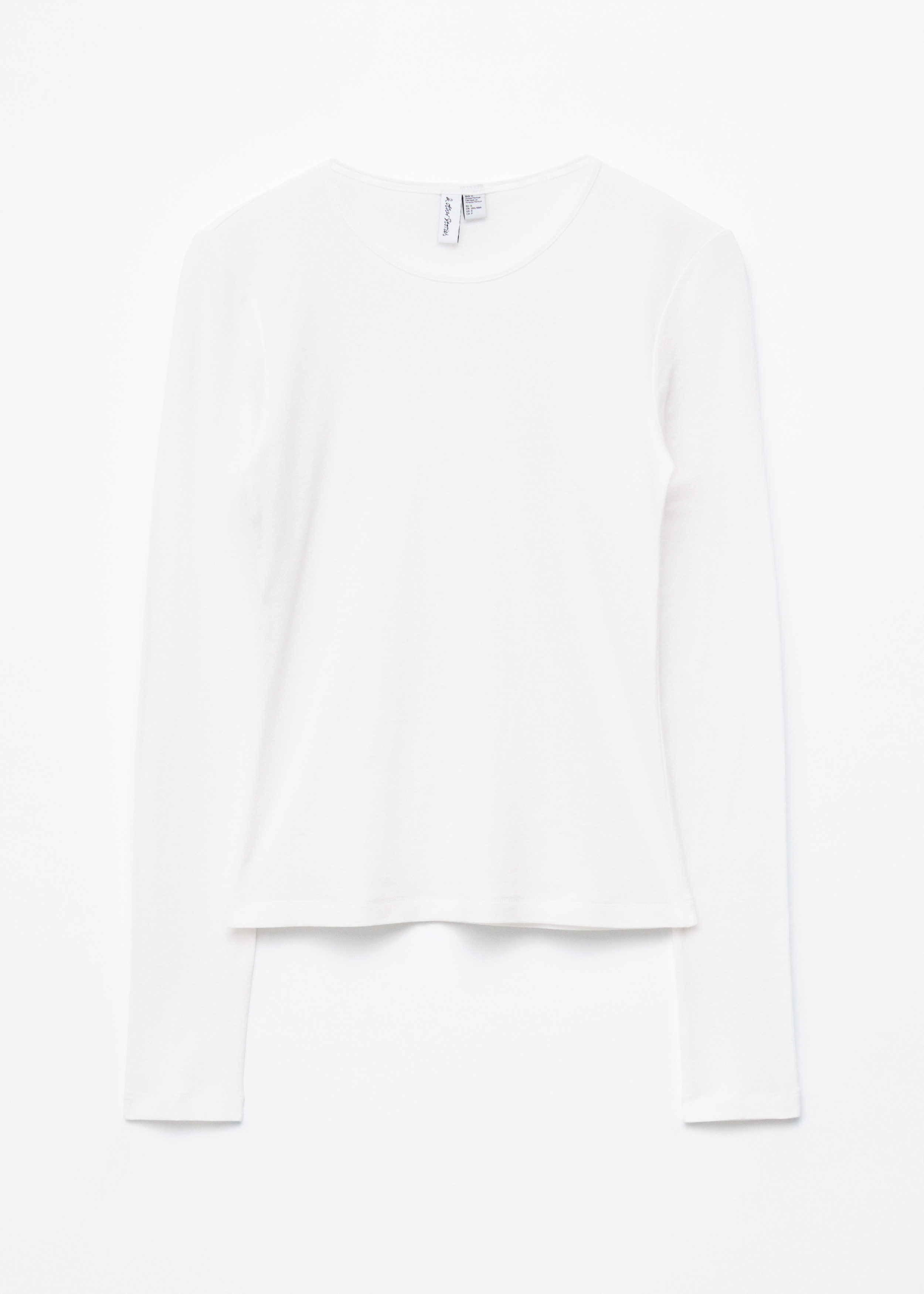& Other Stories LONG-SLEEVE COTTON TOP