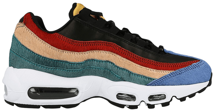 Wmns Air Max 95  Multicolor Pony Hair  807443-003 - Sneaker Replica Workshop