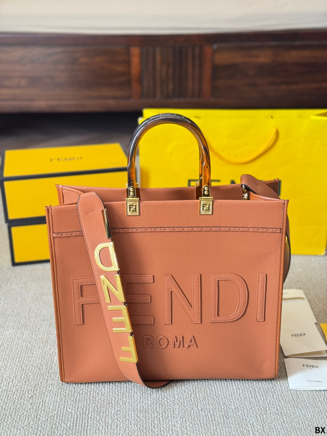Fen new arrival peekabo tote bag size??35*30 cm - Top Club