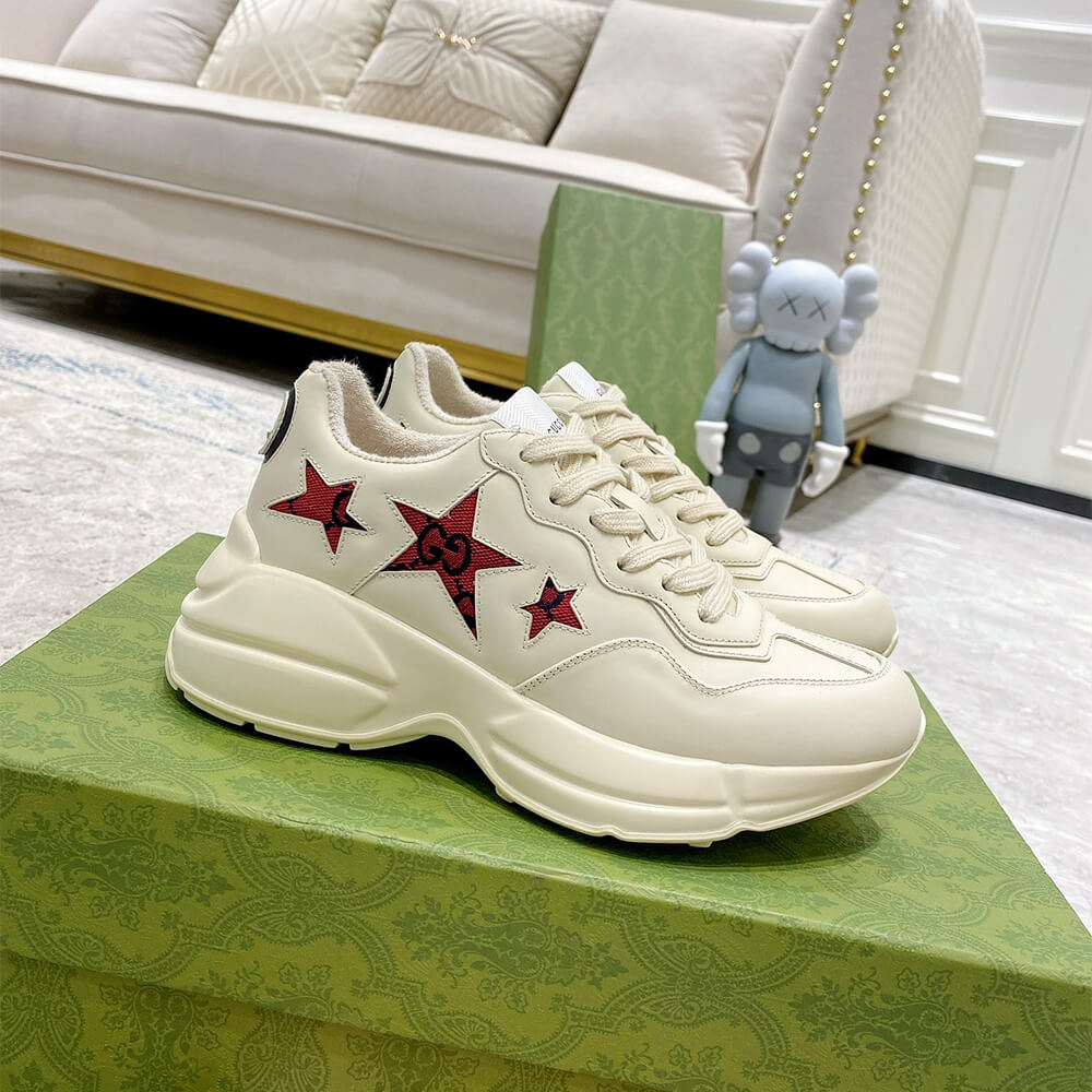 Gucci Rhyton Sneaker with Stars - Top Club