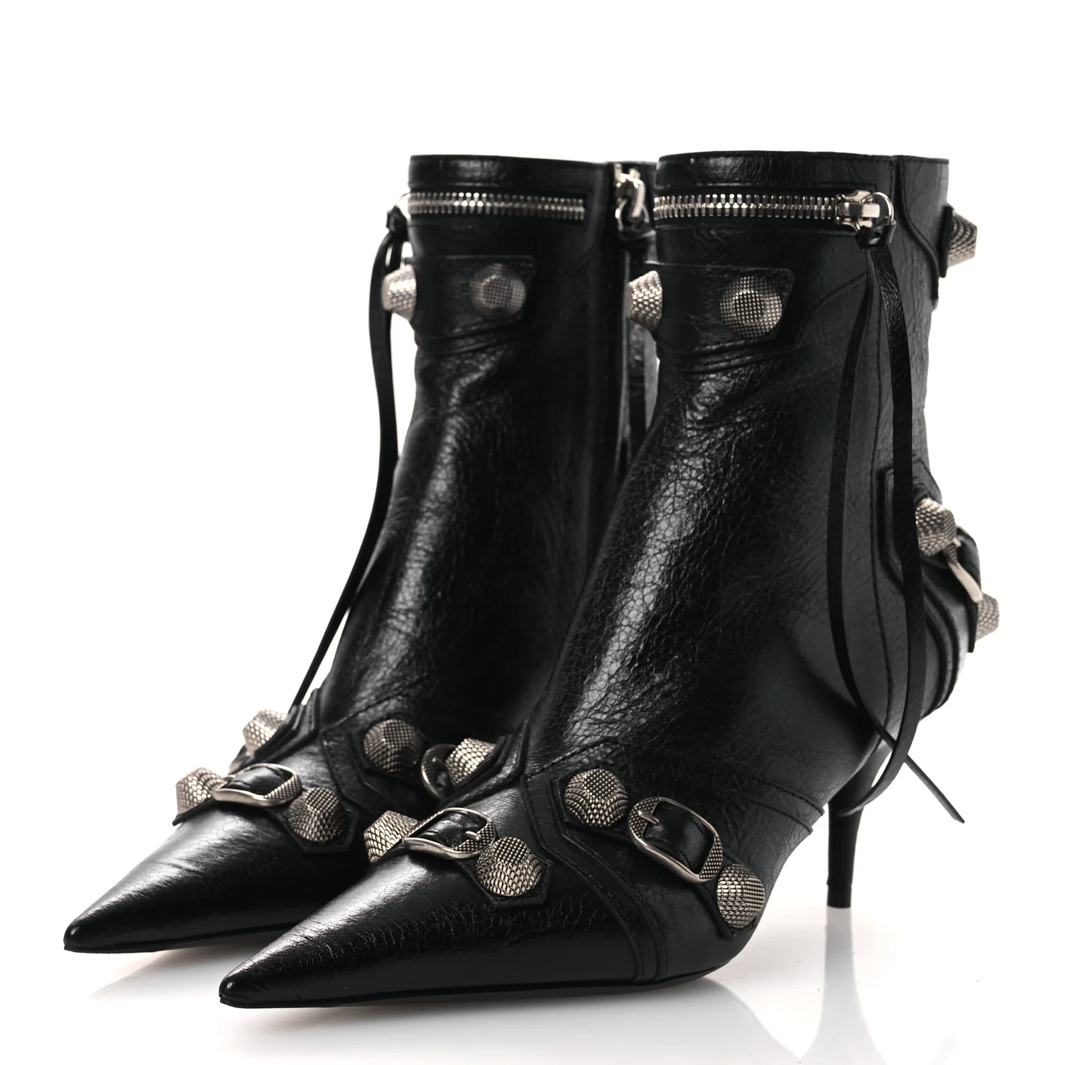 Agneau Arena Cagole 70mm Ankle Boots 36 Black - Top Club
