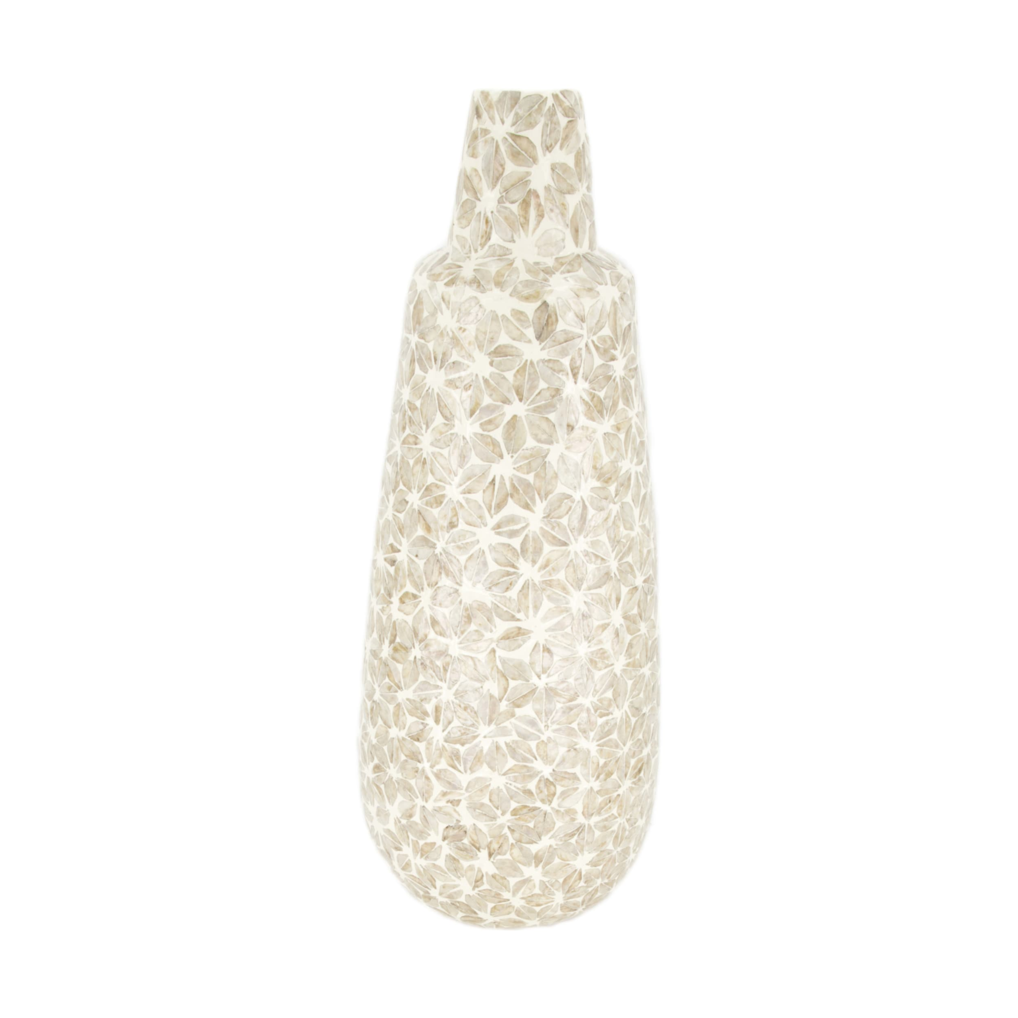 Vaas van schelpen en bamboo FSC 100% XL