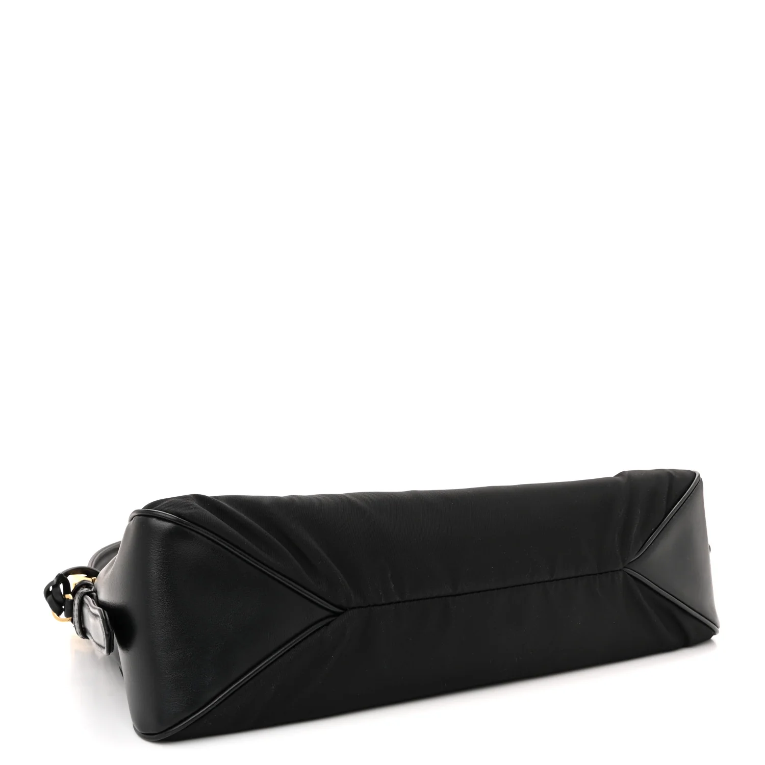 Re-Nylon Vitello Large Aimee Shoulder Bag Black - Top Club