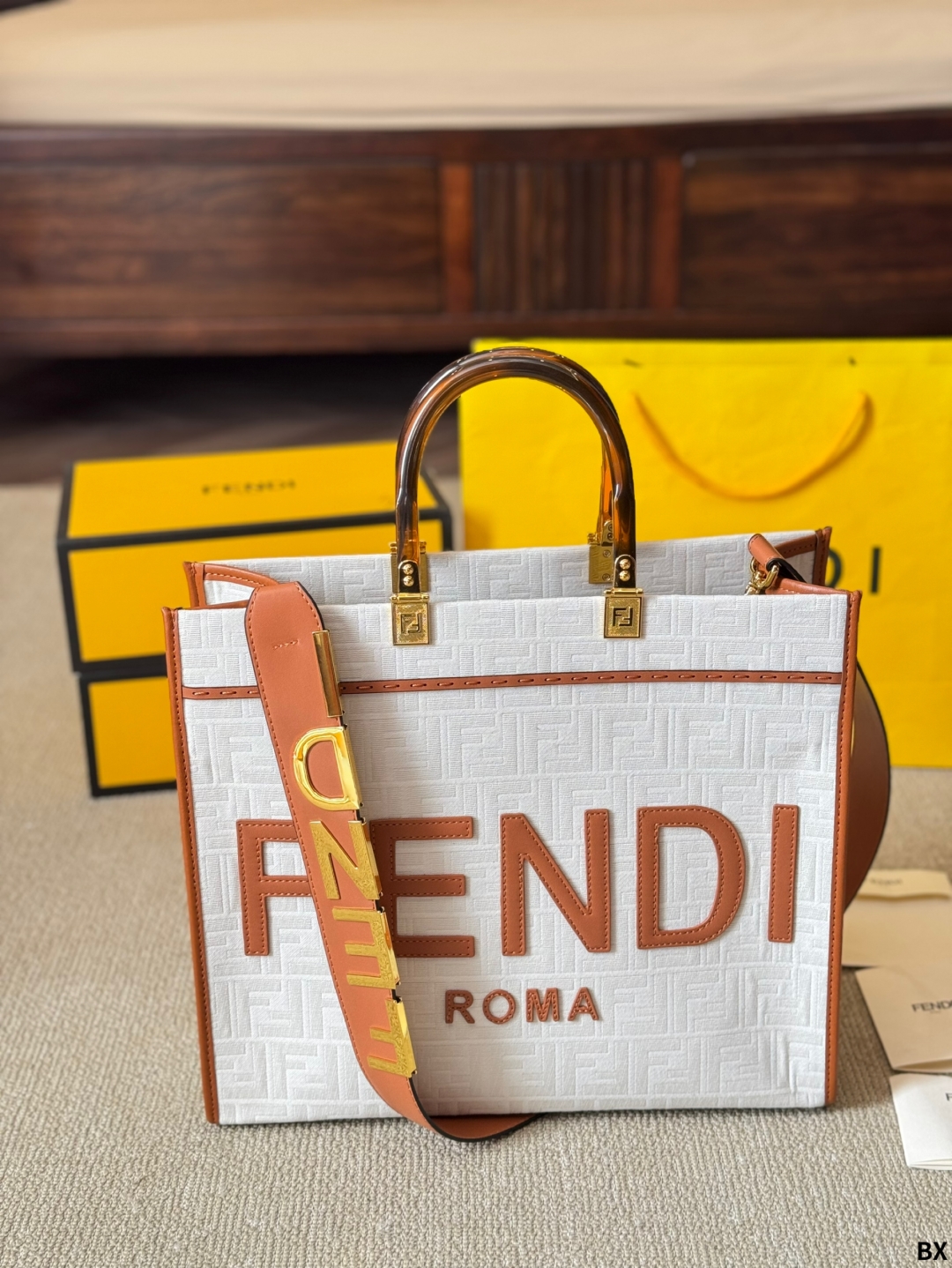 Fen new arrival peekabo tote bag size??35*30 cm - Top Club