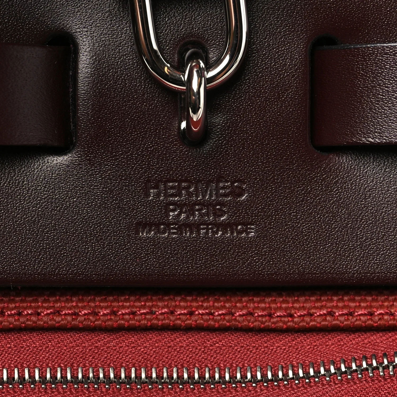 Military Toile Vache Hunter Herbag Zip Retourne 31 PM Rouge H Ebene - Top Club