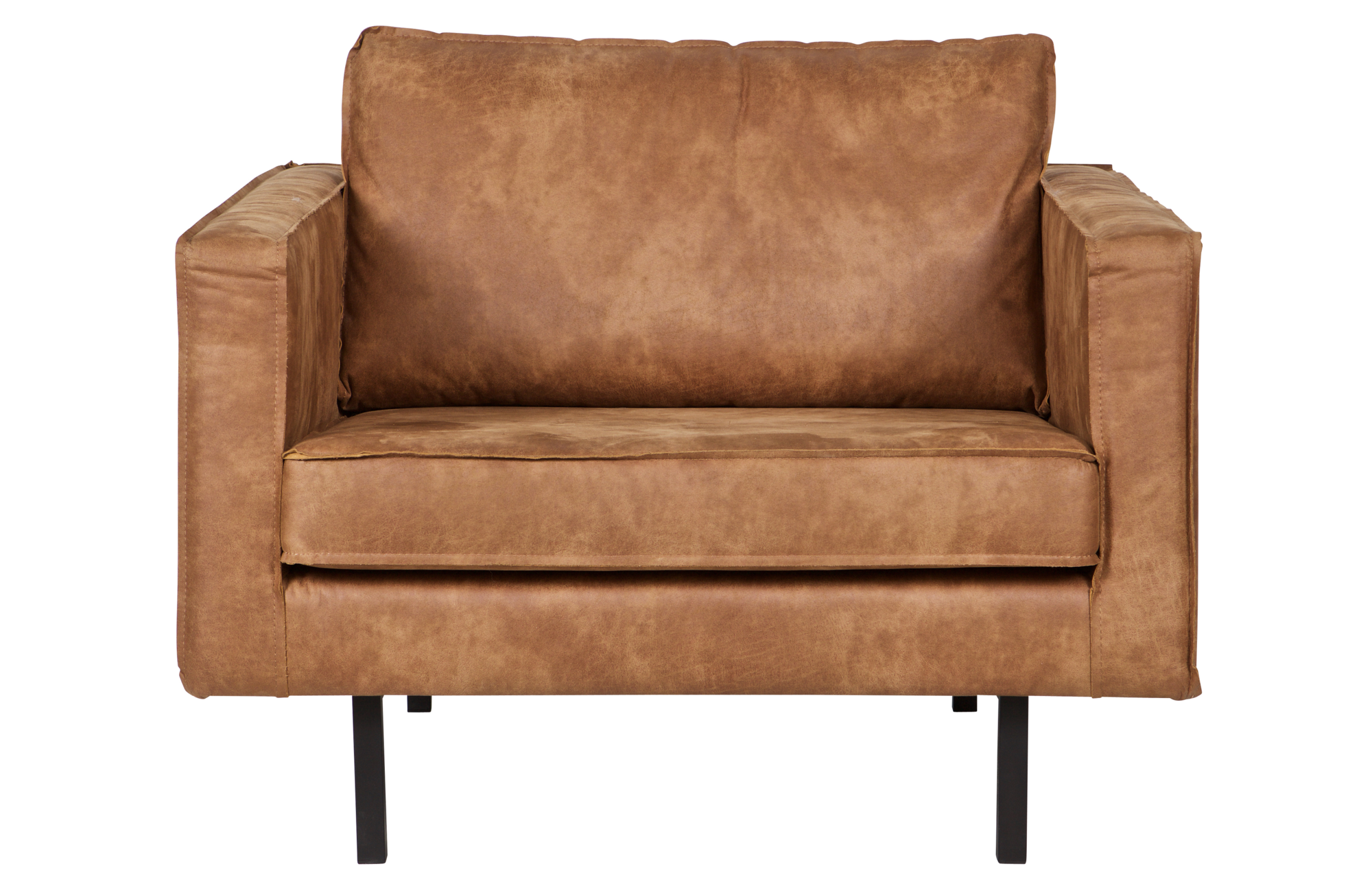 Fauteuil Rodeo leer - Cognac