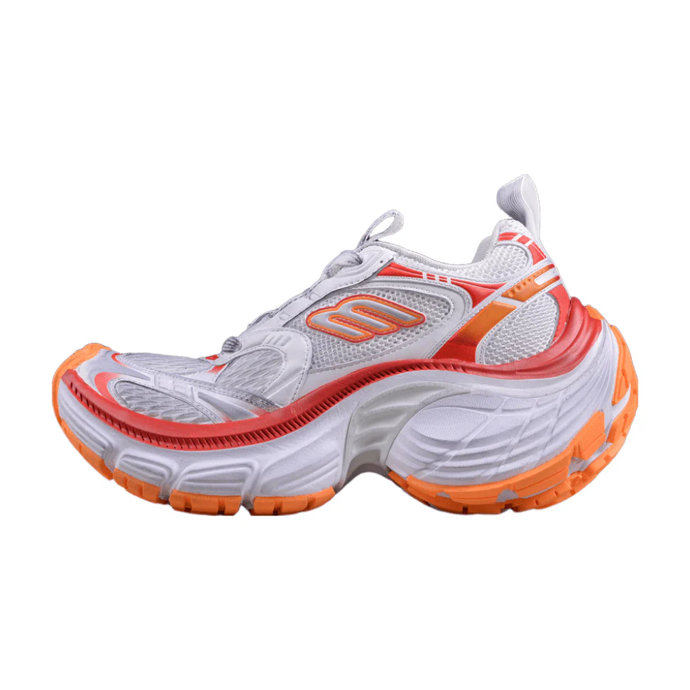 BALENCIAGA 10XL x WHITE RED ORANGE - Sneaker Replica Workshop