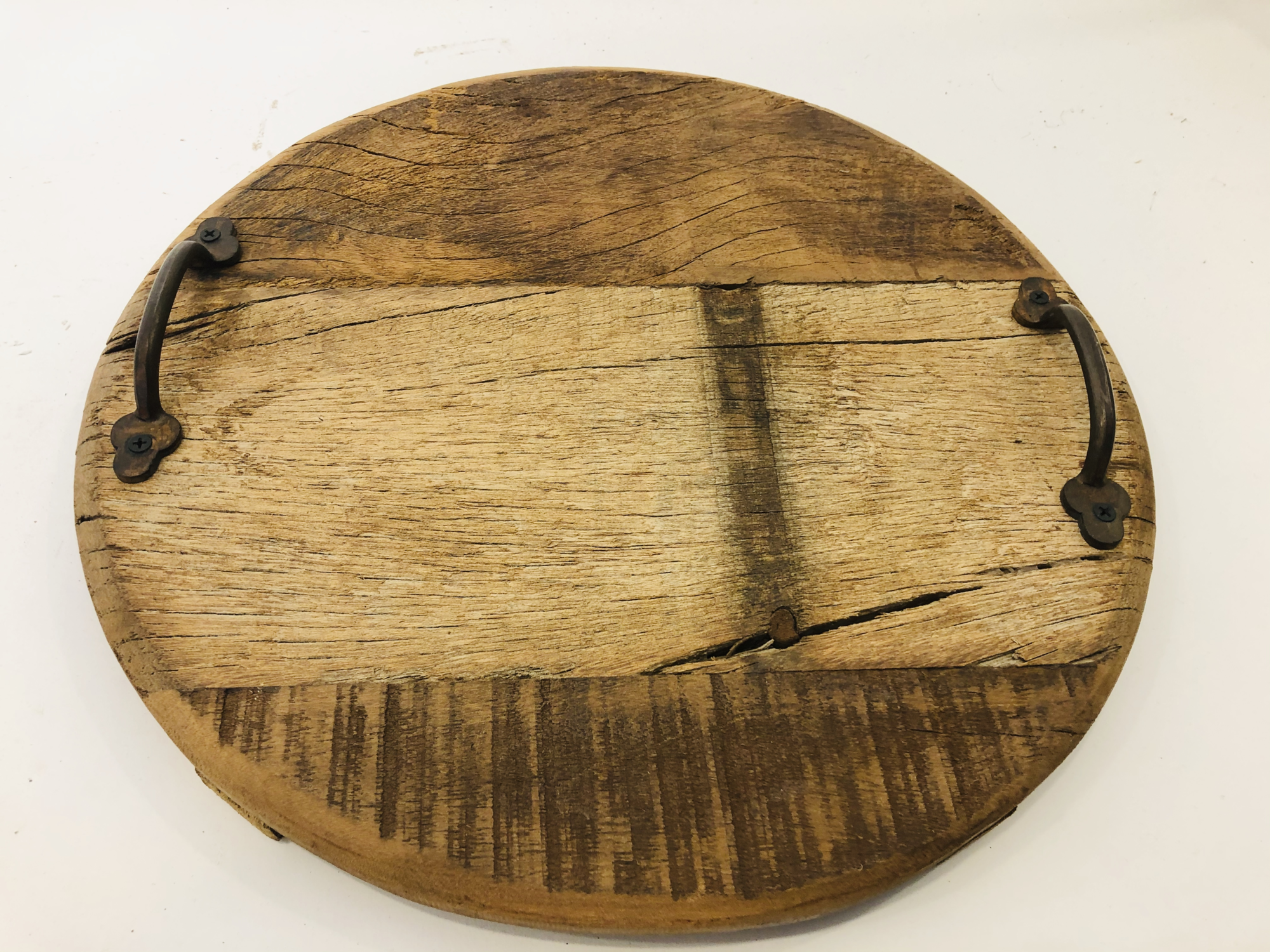 Wooden tray round S D27cm